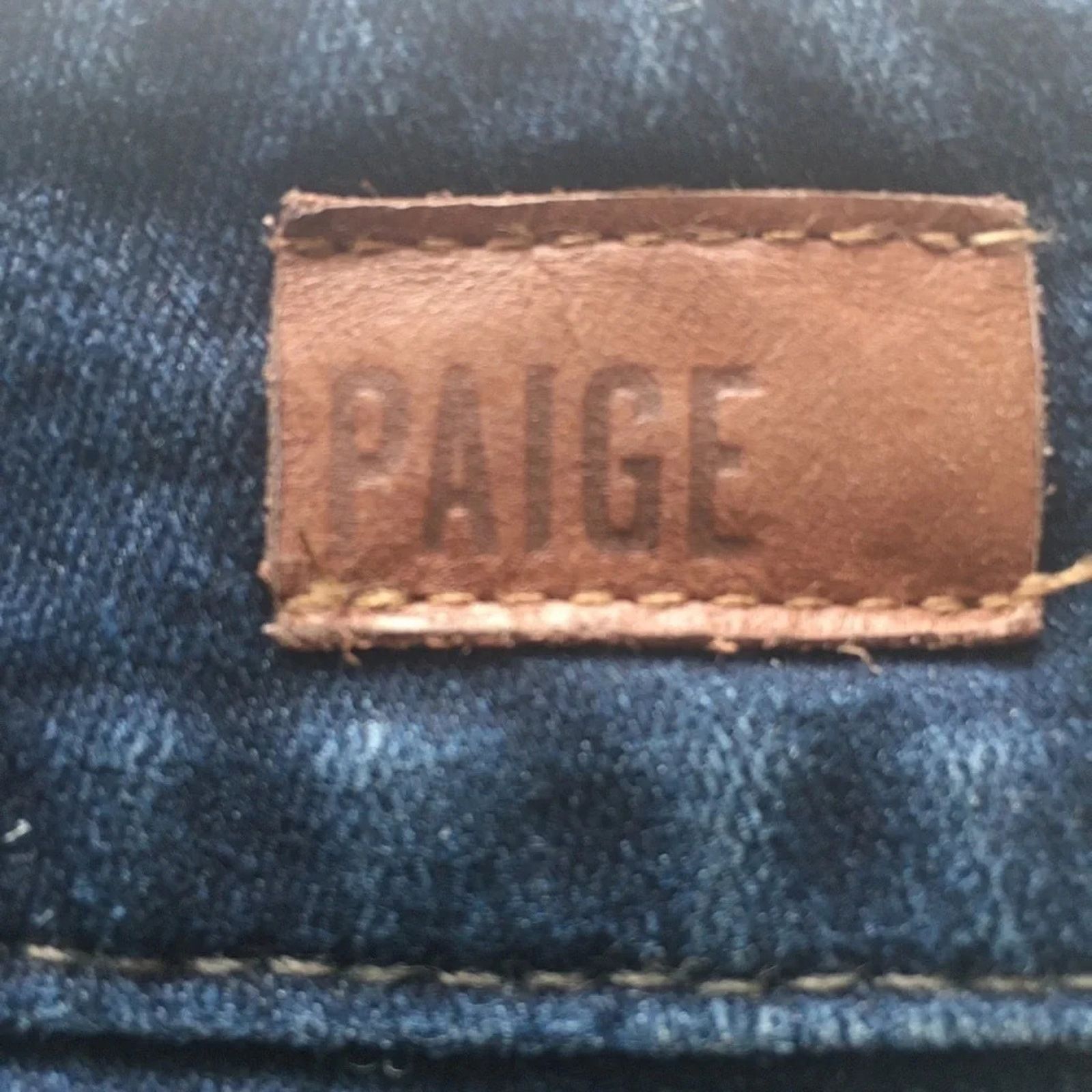 Paige Paige Hidden Hills Straight leg dark washed jeans, size 27 Size 28" / US 6 / IT 42 - 4 Thumbnail