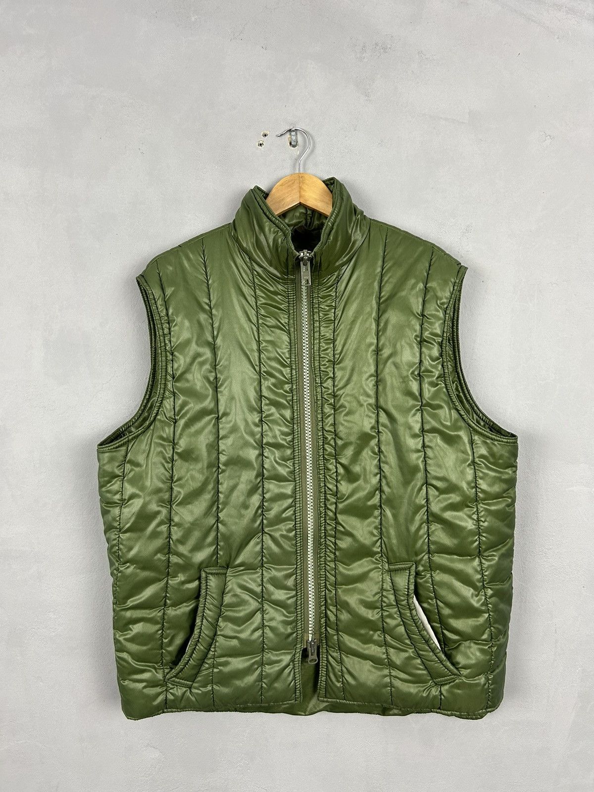 Barbour Barbour 90S Three Crown Quilted Vest Size US XL / EU 56 / 4 - 2 Thumbnail
