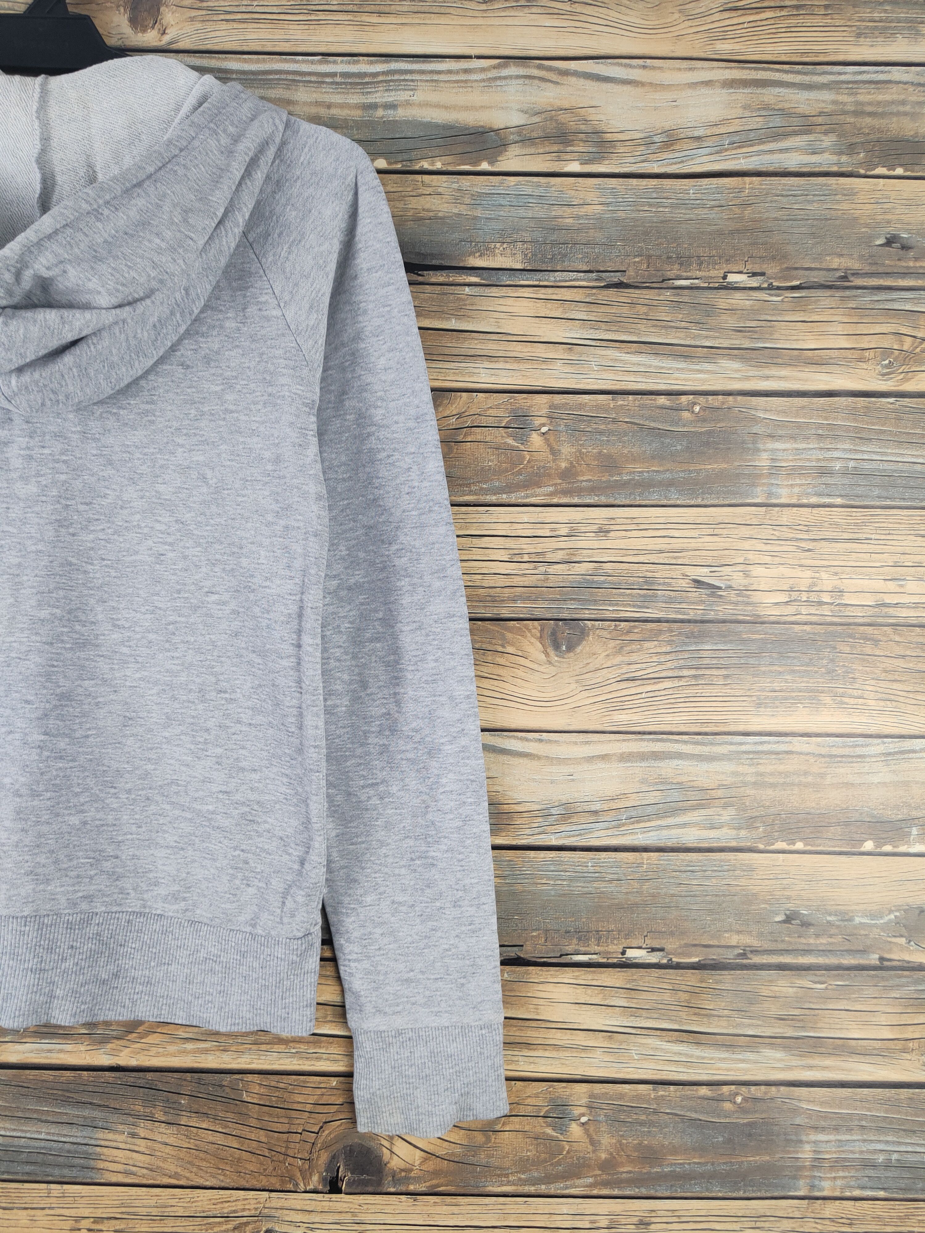 Adidas DL Adidas Gray Hoodie Sweaters #1683 Size S / US 4 / IT 40 - 10 Thumbnail