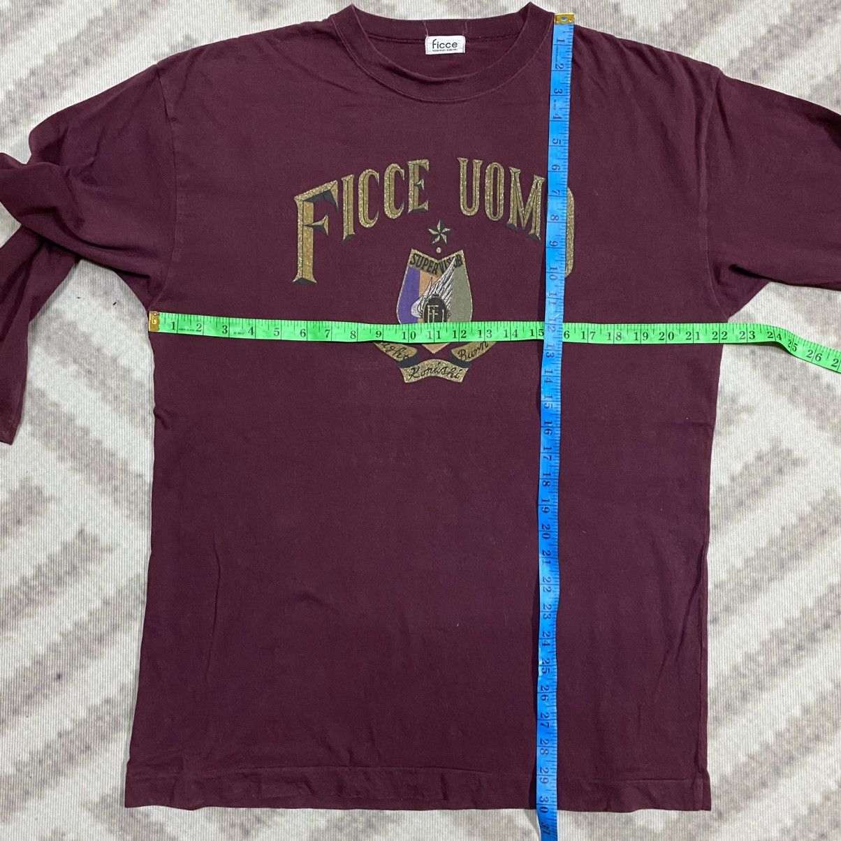 Yoshiyuki Konishi Vintage FICCE UOMO By YOSHIYUKI KONISHI Long Sleeve Tee Size US L / EU 52-54 / 3 - 8 Thumbnail