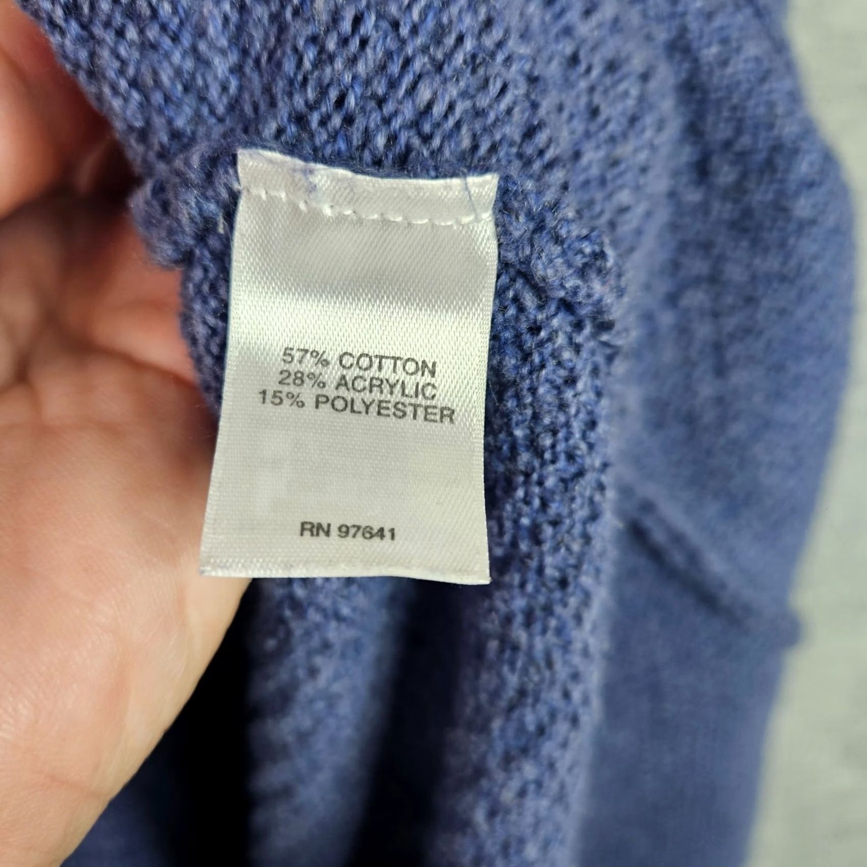 J. Jill J.Jill Blue Knit Button Front Pockets Cardigan Sweater Women’s Size S Size S / US 4 / IT 40 - 6 Thumbnail