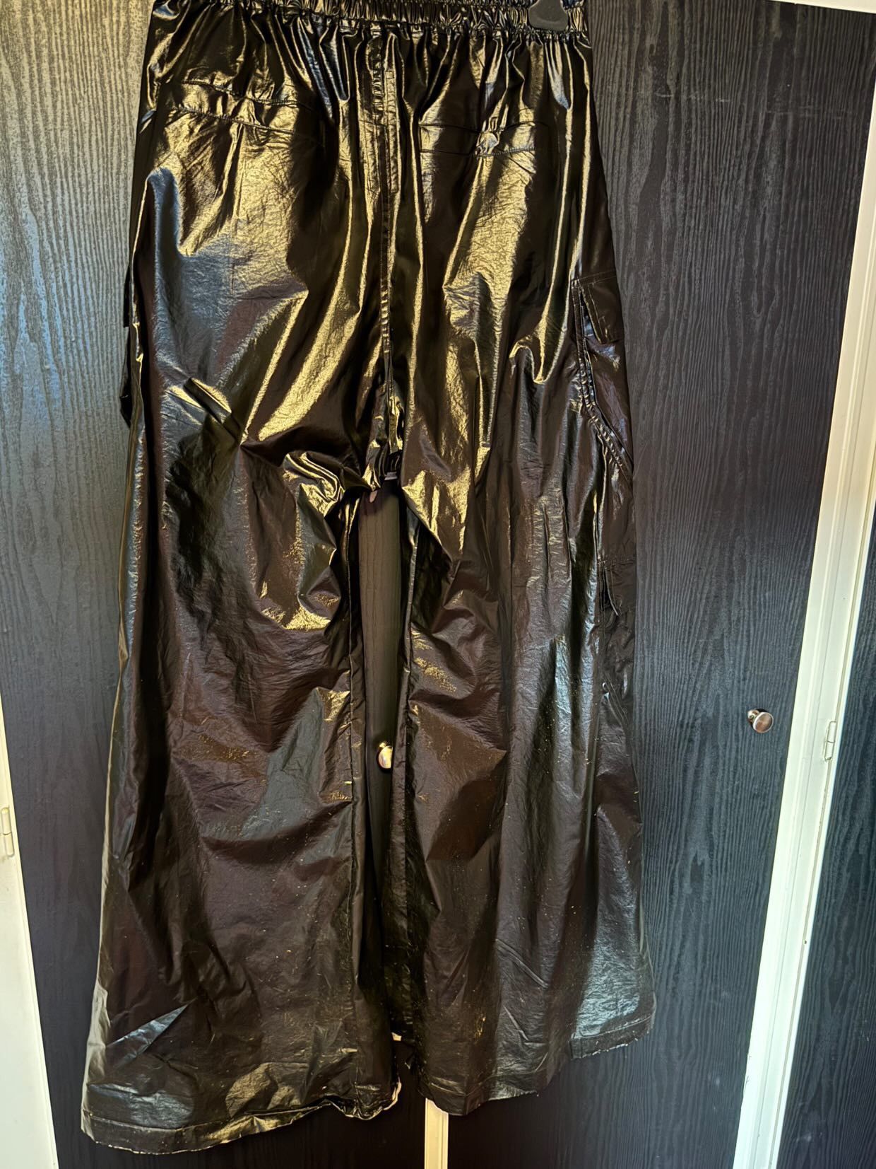 Rick Owens RICK OWENS Black Hollywood Cargobelas Cargo Pants Size US 32 / EU 48 - 4 Thumbnail