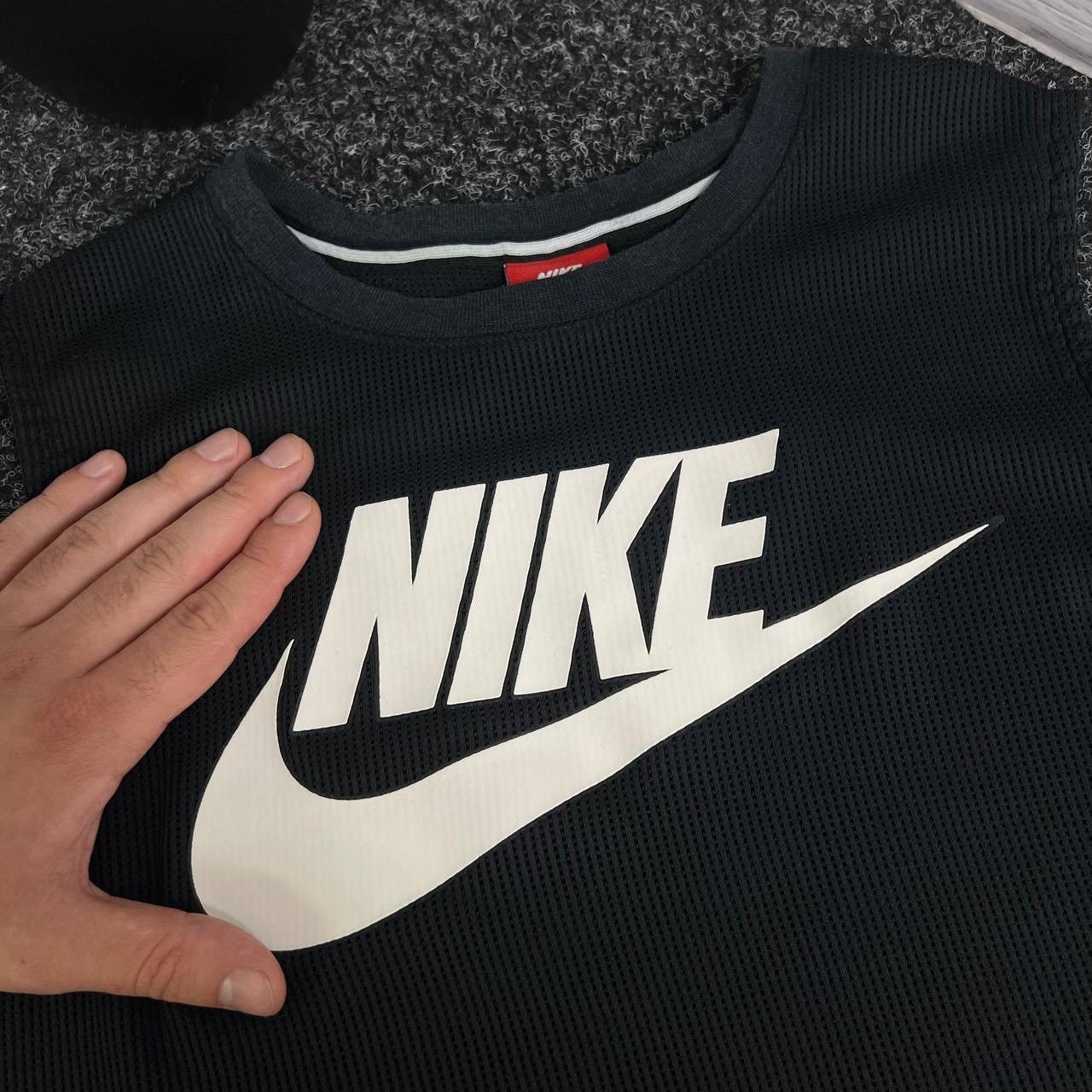 Nike Nike mesh vintage tank top tee big logo drill techwear y2k Size US S / EU 44-46 / 1 - 4 Thumbnail