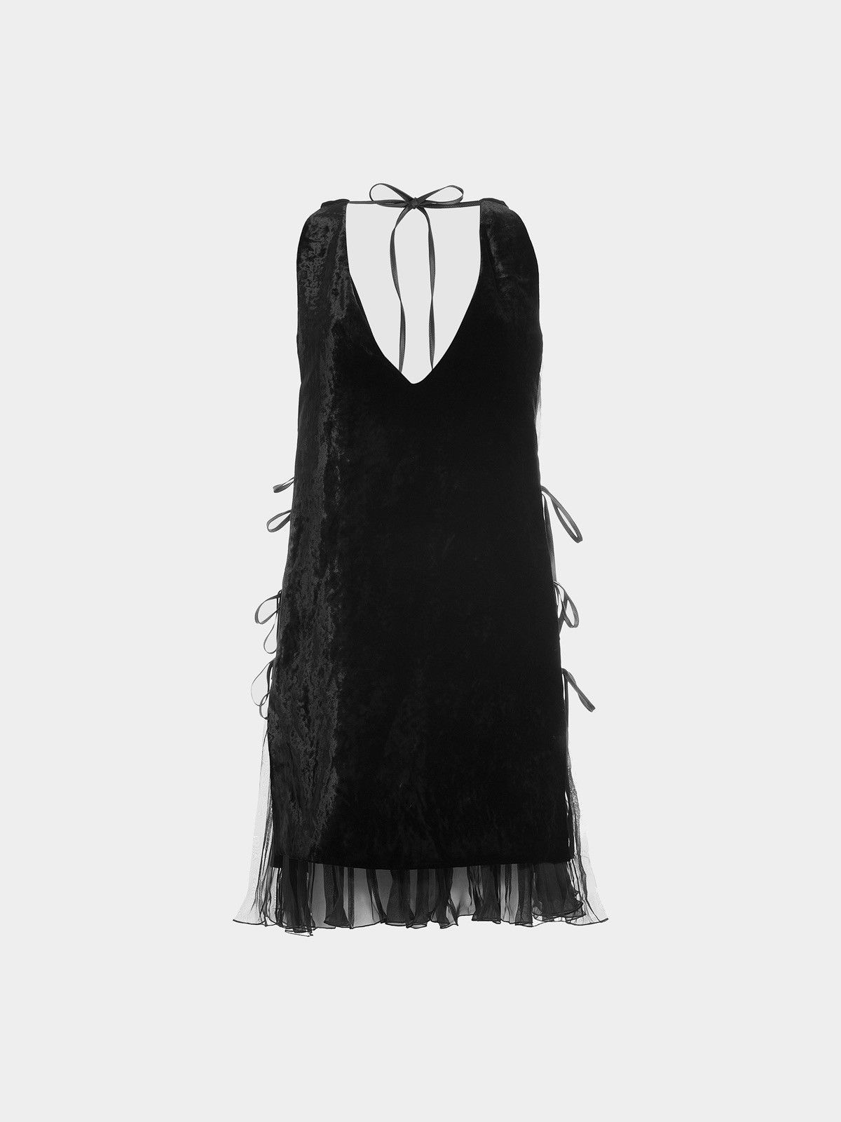 Dsquared2 Dsquared2 velvet mini dress Size XL / US 12-14 / IT 48-50 - 1 Thumbnail