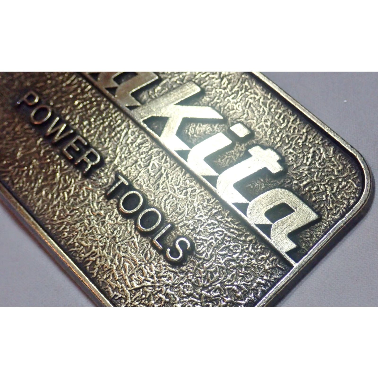 Vintage VINTAGE USA Made RARE 80s Makita Power Tool Belt Buckle Advertisement Bronze Unisex Adult Belt Buckle 3 1/4" X 2 1/8" Fits up to 1 5/8" wide 1980s Size ONE SIZE - 5 Thumbnail