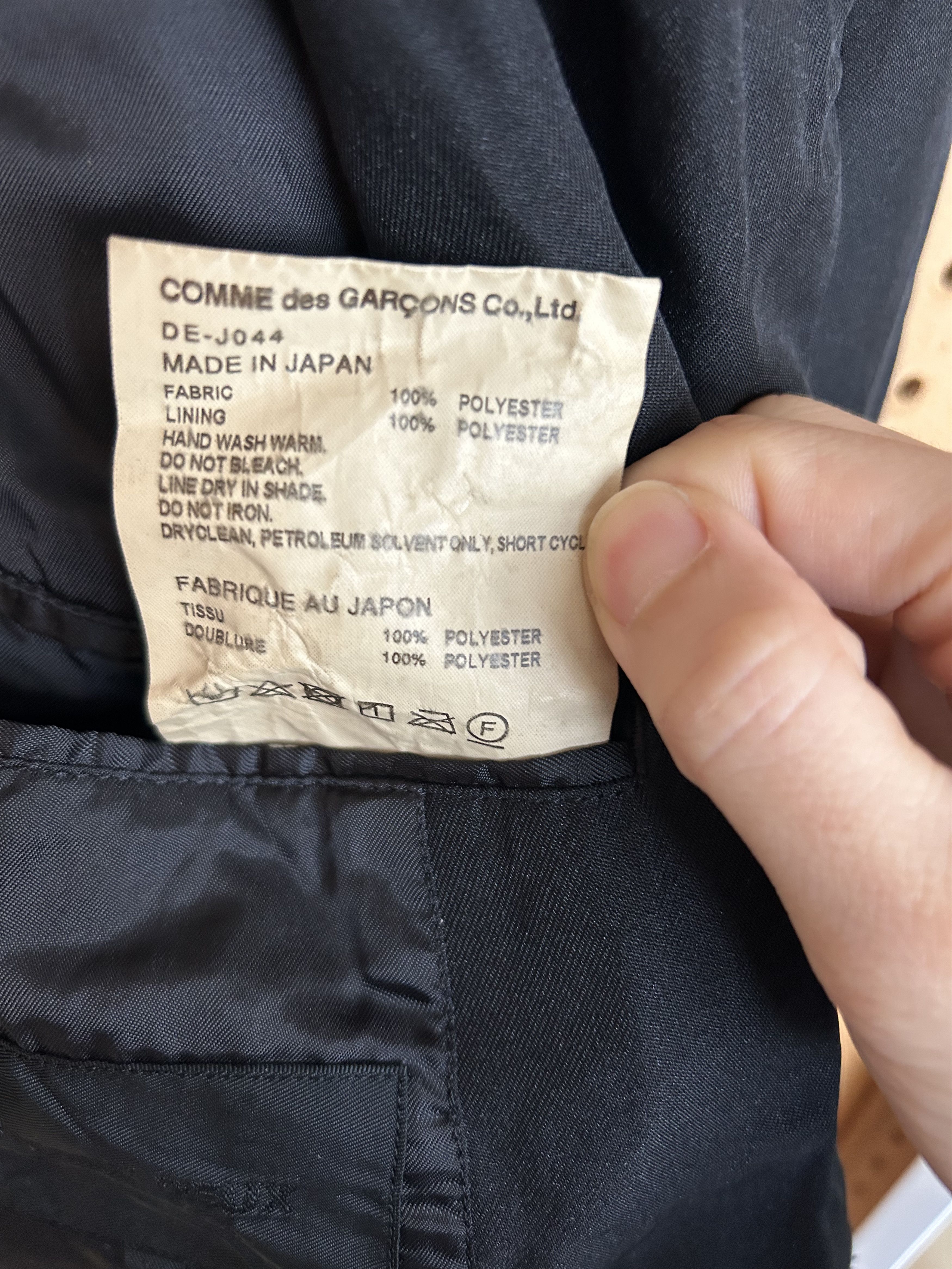 Comme des Garcons Homme Deux COMME des GARCONS HOMME DEUX Poly jacekt Size US XL / EU 56 / 4 - 7 Thumbnail