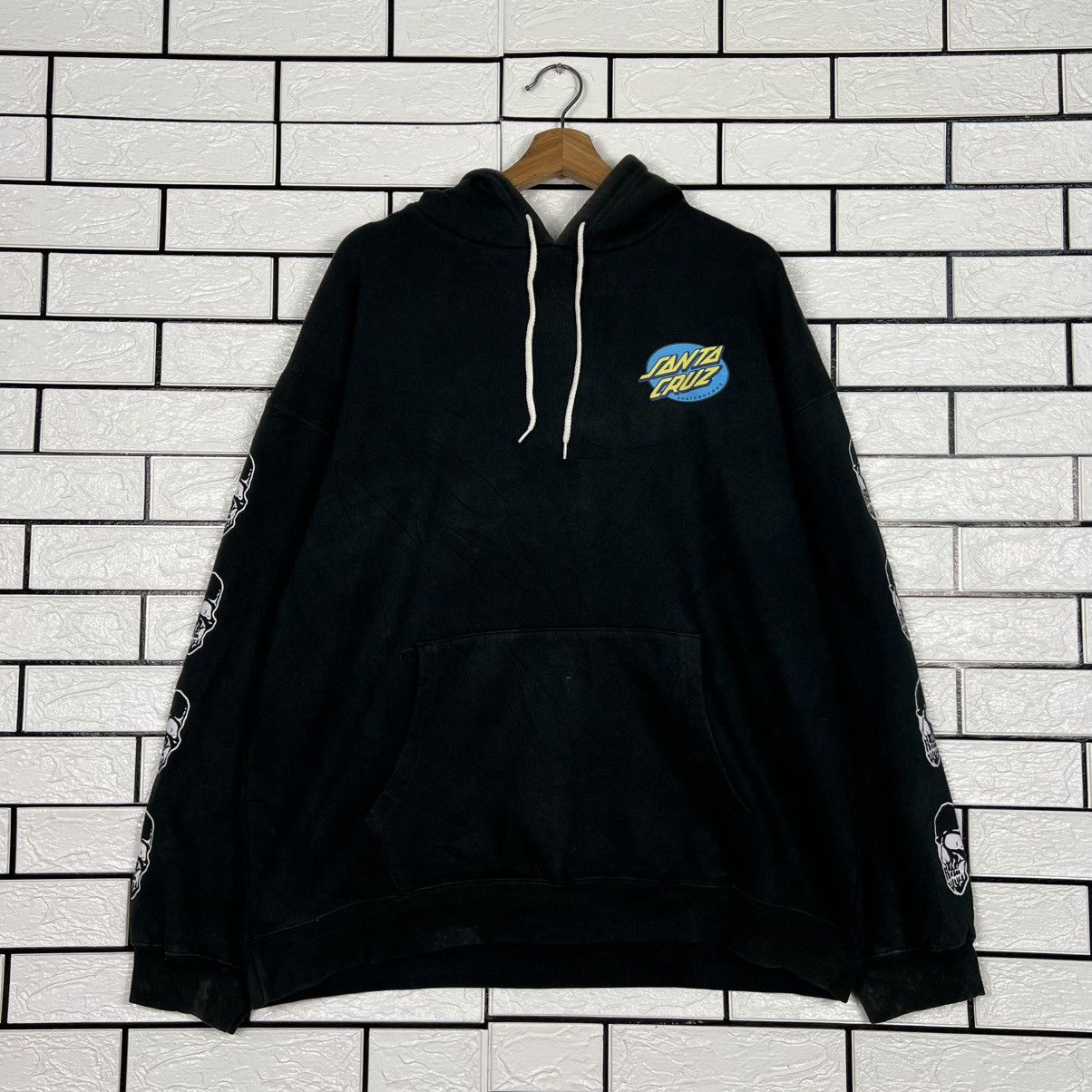 Santa Cruz Skateboards SANTA CRUZ Skateboards Big Logo Pullover Hoodies #4084-C186 Size US XL / EU 56 / 4 - 9 Thumbnail