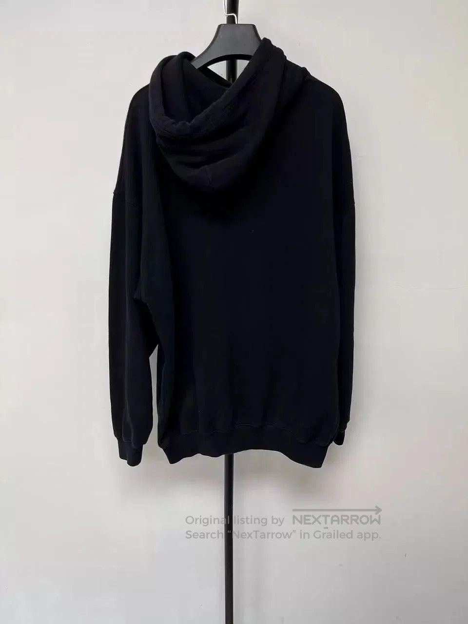 Balenciaga Balenciaga Logo Hoodie Black XS. Size US XS / EU 42 / 0 - 2 Thumbnail