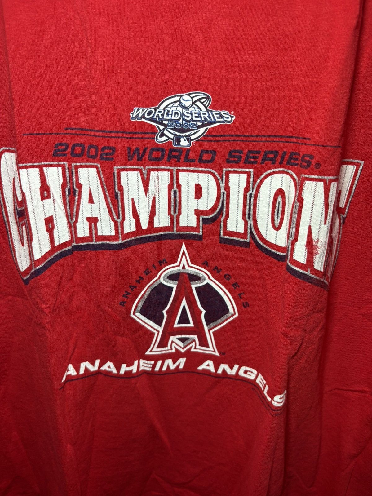Delta Vintage MLB Anaheim Angels World Series Champions shirt Sz L Size US L / EU 52-54 / 3 - 14 Thumbnail