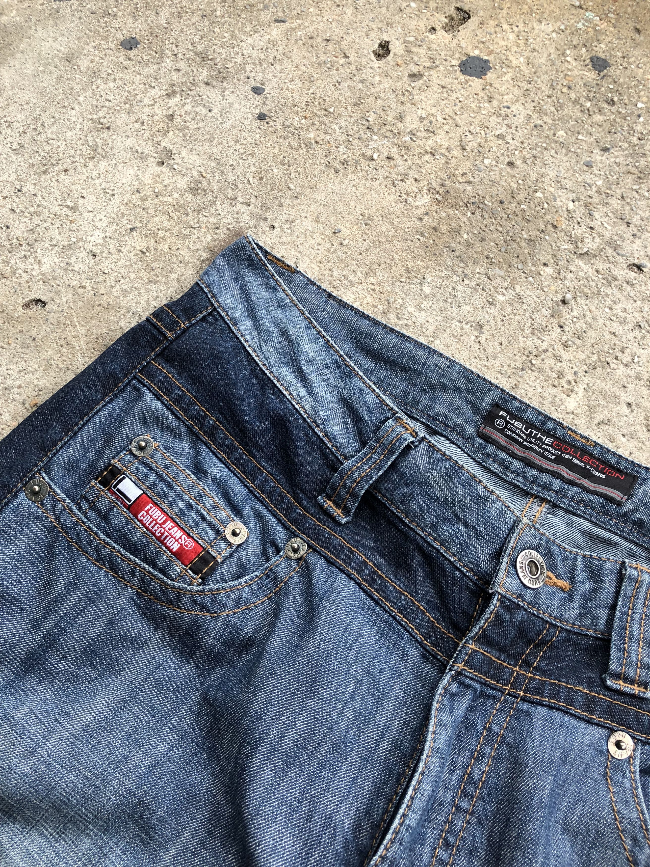 Fubu × JNCO Y2k Fubu Jeans Dual Tone denim Size US 34 / EU 50 - 6 Thumbnail