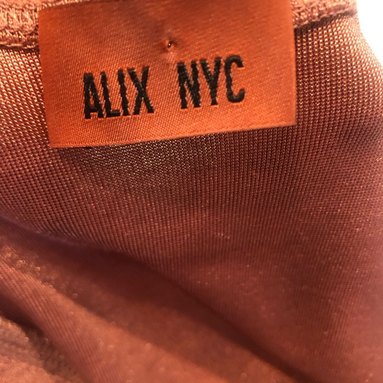 ALIX NYC Bodysuit top shirt brown Alix NY Size XS / US 0-2 / IT 36-38 - 7 Thumbnail