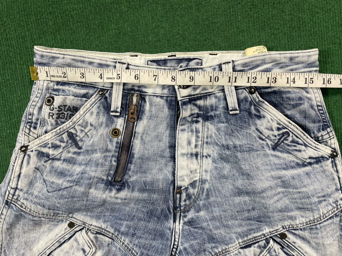 G-Star × If Six Was Nine × Japanese Brand G Star Raw Denim Distressed Look Jeans Size US 31 - 13 Thumbnail