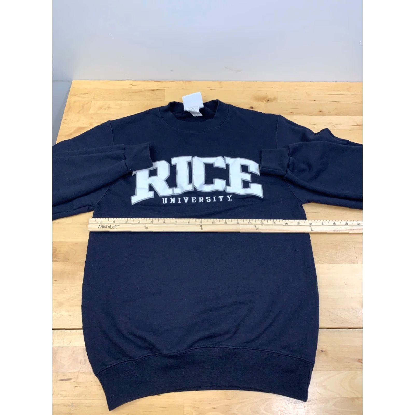Champion Champion Pullover Sweatshirt Unisex Adults XS Blue Crew Neck University Pattern Solid 10528 Size US XS / EU 42 / 0 - 6 Thumbnail