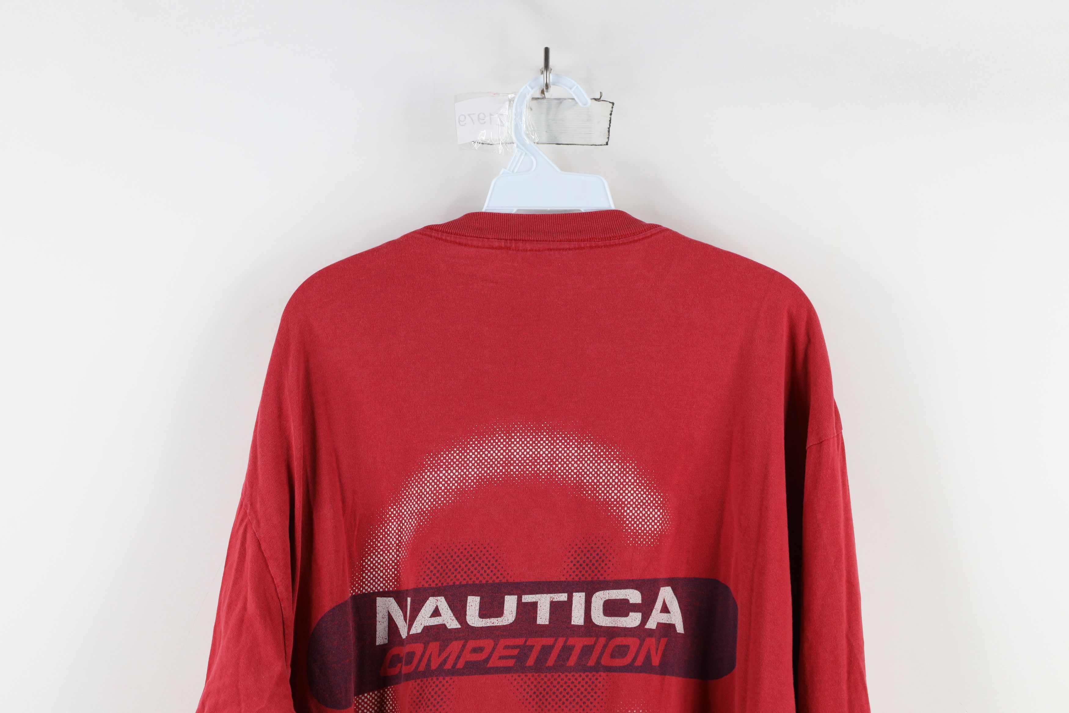 Nautica × Vintage Vintage 90s Nautica Competition Long Sleeve T-Shirt USA Size US XL / EU 56 / 4 - 12 Thumbnail