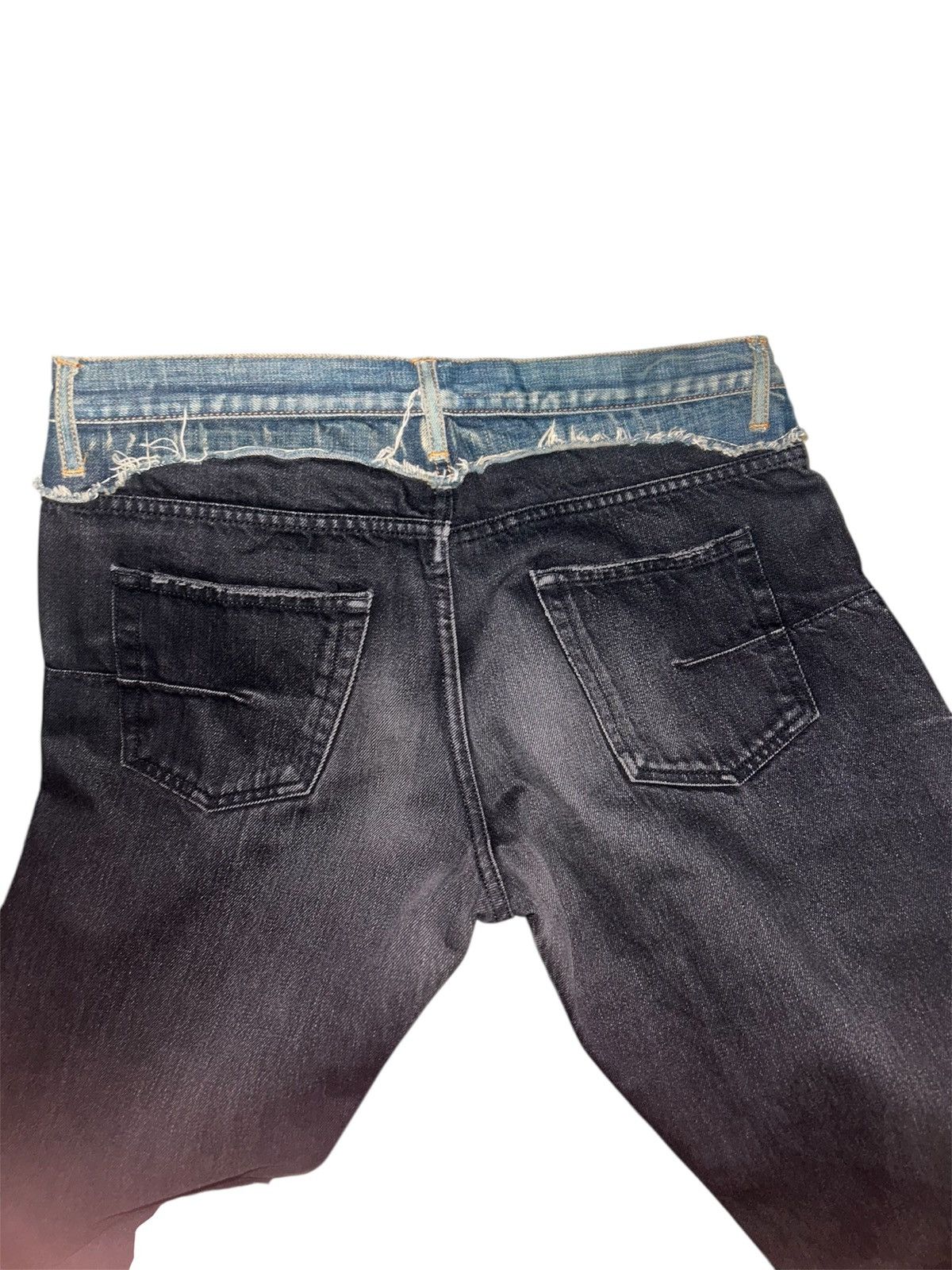 Dior *SOLD*Dior Homme AW06 cummerbund bootcut jeans Size US 34 / EU 50 - 8 Thumbnail