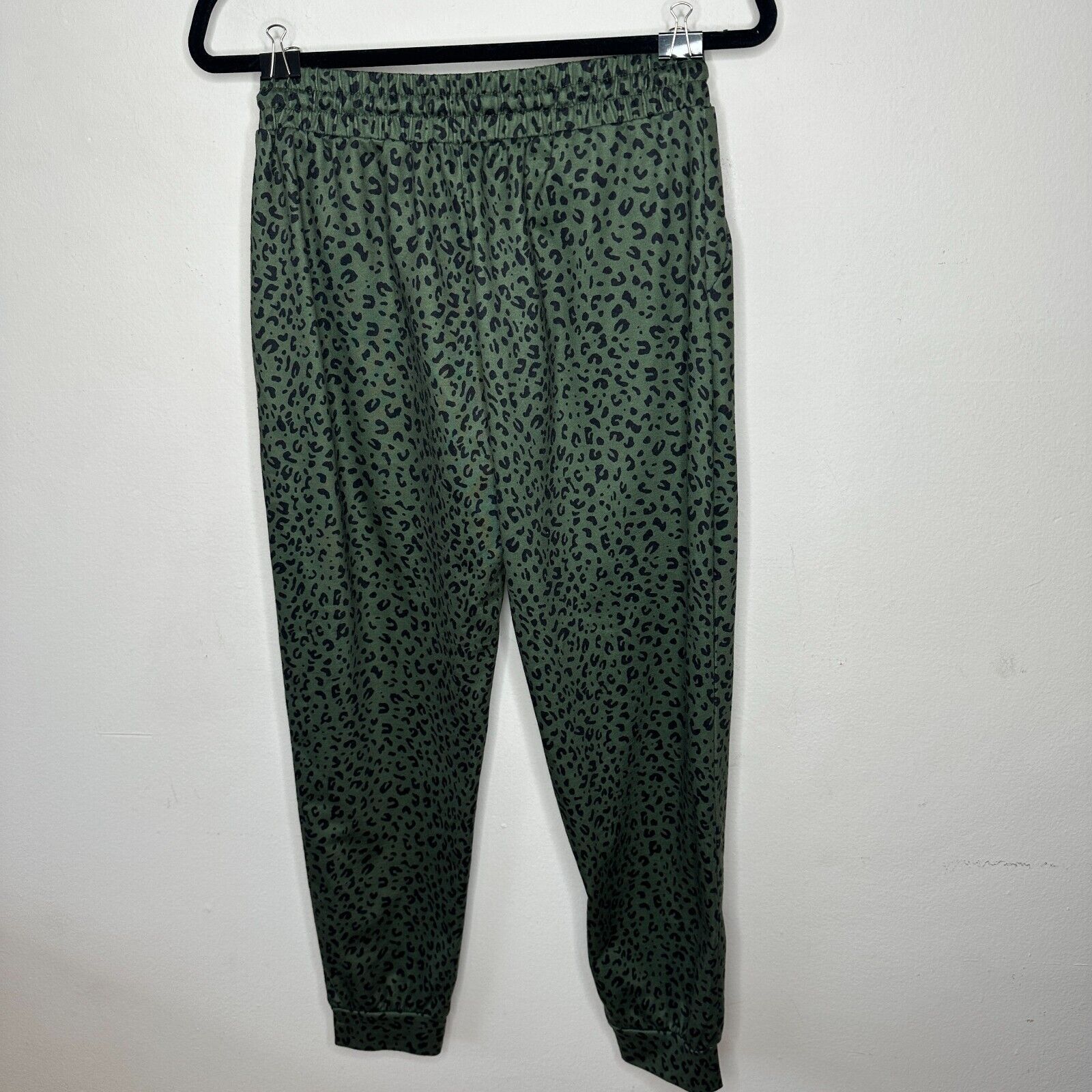 Other Green and Black Leopard Print Draw String Joggers Medium Size 30" / US 8 / IT 44 - 7 Thumbnail
