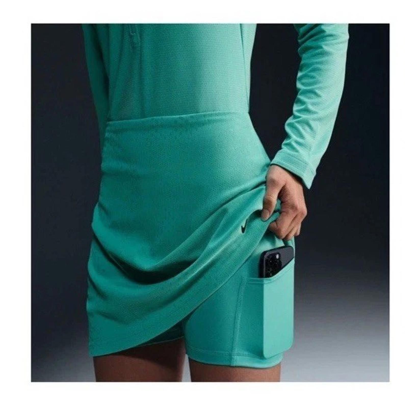 Nike Nike Women's Dri-Fit UV Tour Golf Skort Blue, Size XXL Size ONE SIZE - 3 Thumbnail