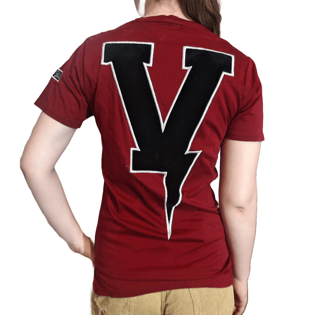 Designer Richard Valentine Thunderbolt Logo T-Shirt Trashed Size US S / EU 44-46 / 1 - 5 Thumbnail