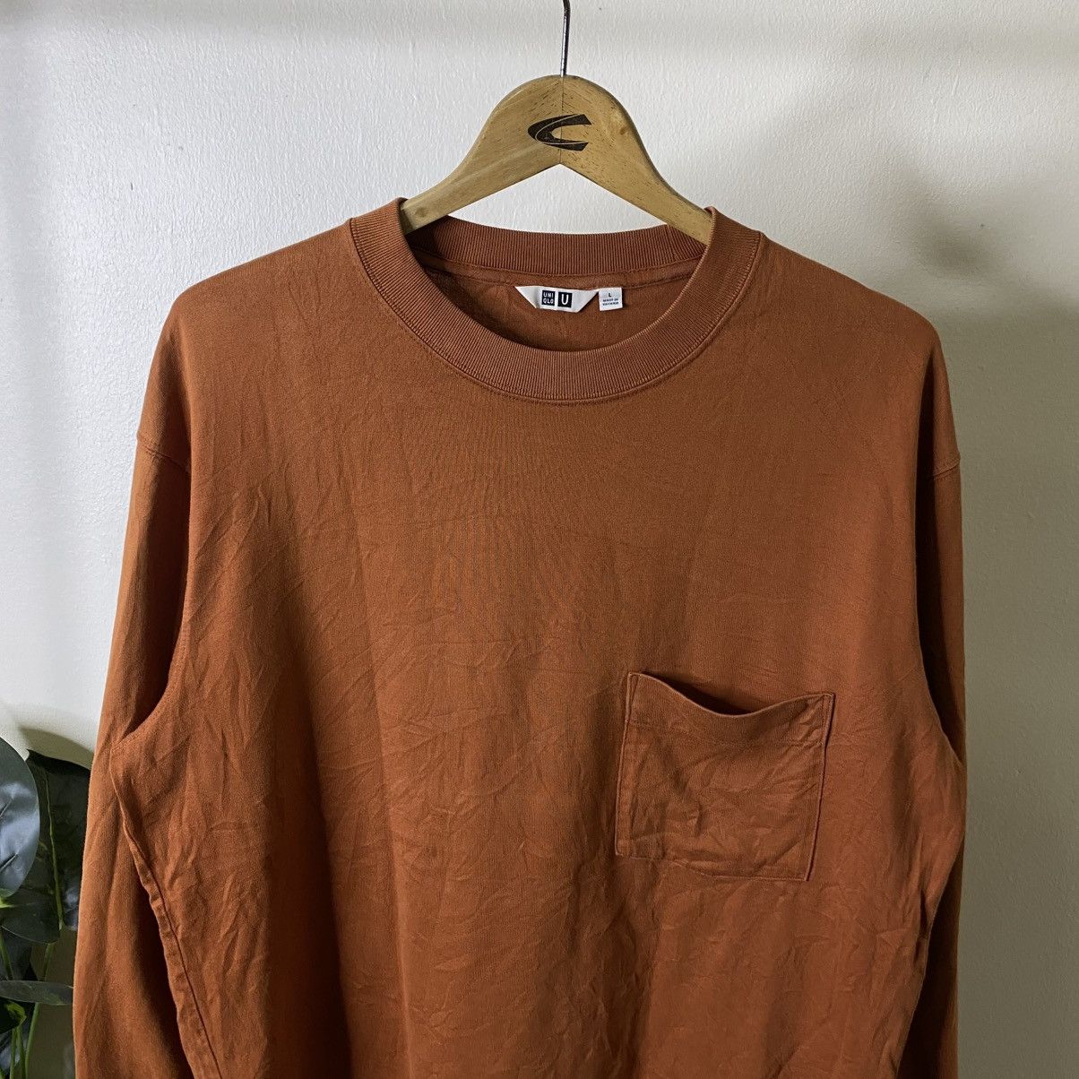 Lemaire × Uniqlo Uniqlo U Single Pocket Blank LS T Shirt Size US XL / EU 56 / 4 - 2 Thumbnail