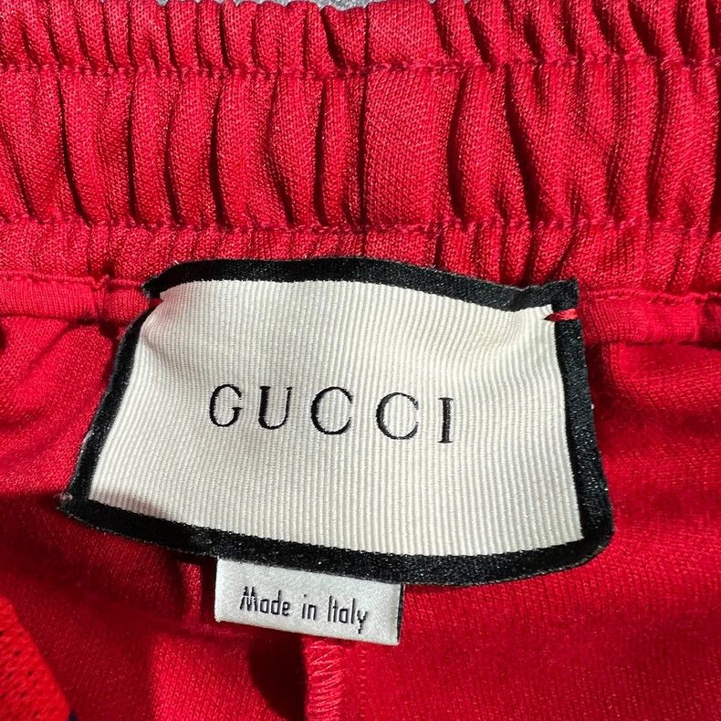 Gucci Gucci Size S Red double G string logo shorts size S 2502-N Size US 30 / EU 46 - 6 Thumbnail