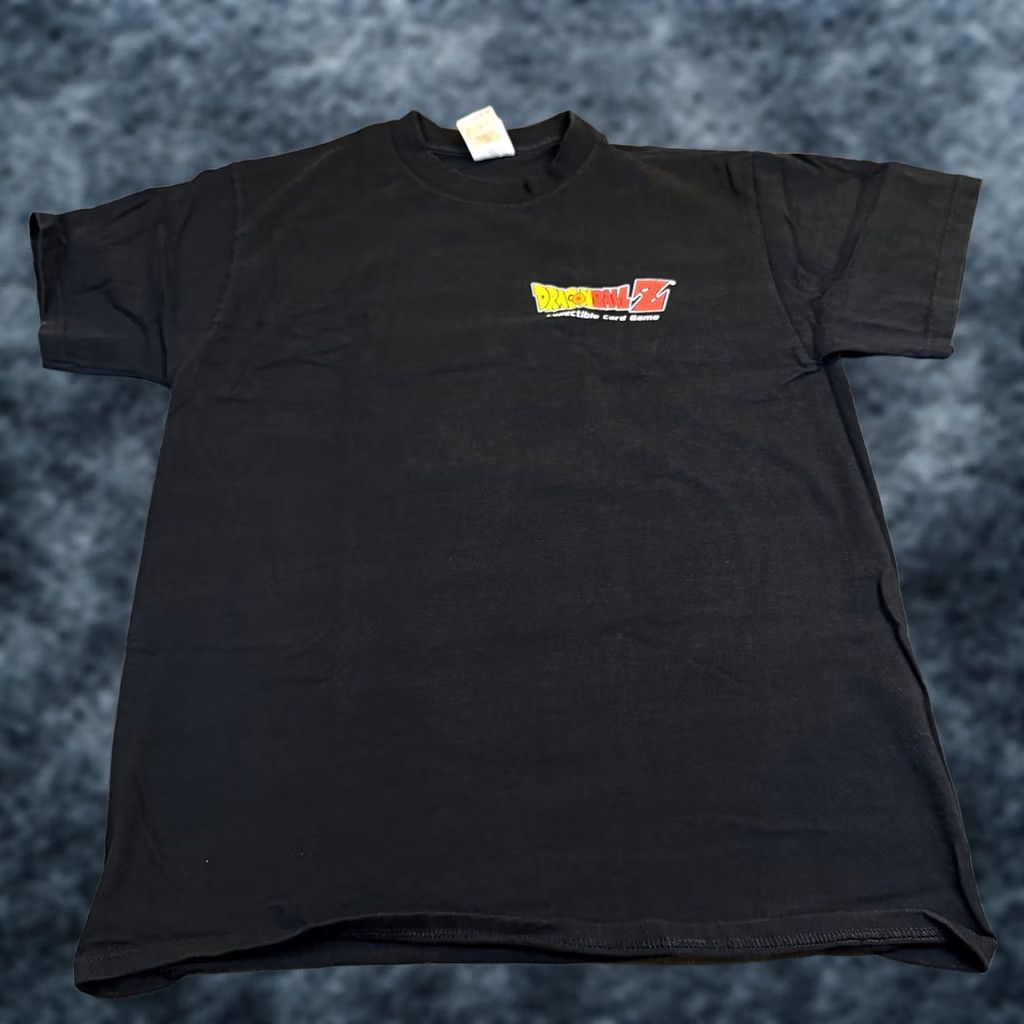 Fruit Of The Loom VINTAGE Dragon Ball Z T Shirt Mens L Black Graphic Promo Fruit of the Loom Size US L / EU 52-54 / 3 - 1 Thumbnail