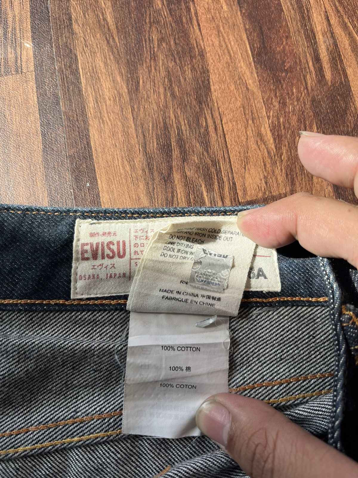 Evisu EVISU MULTI POCKET JEANS SELVEDGE Size US 30 / EU 46 - 5 Thumbnail
