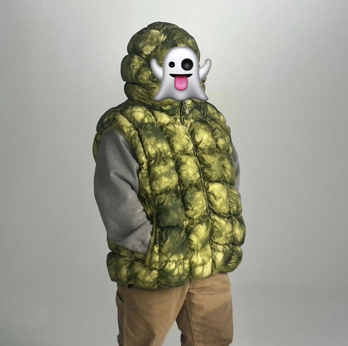 Diesel Diesel Ralle Padded Green Vest Jacket with Hood Size US XL / EU 56 / 4 - 5 Thumbnail