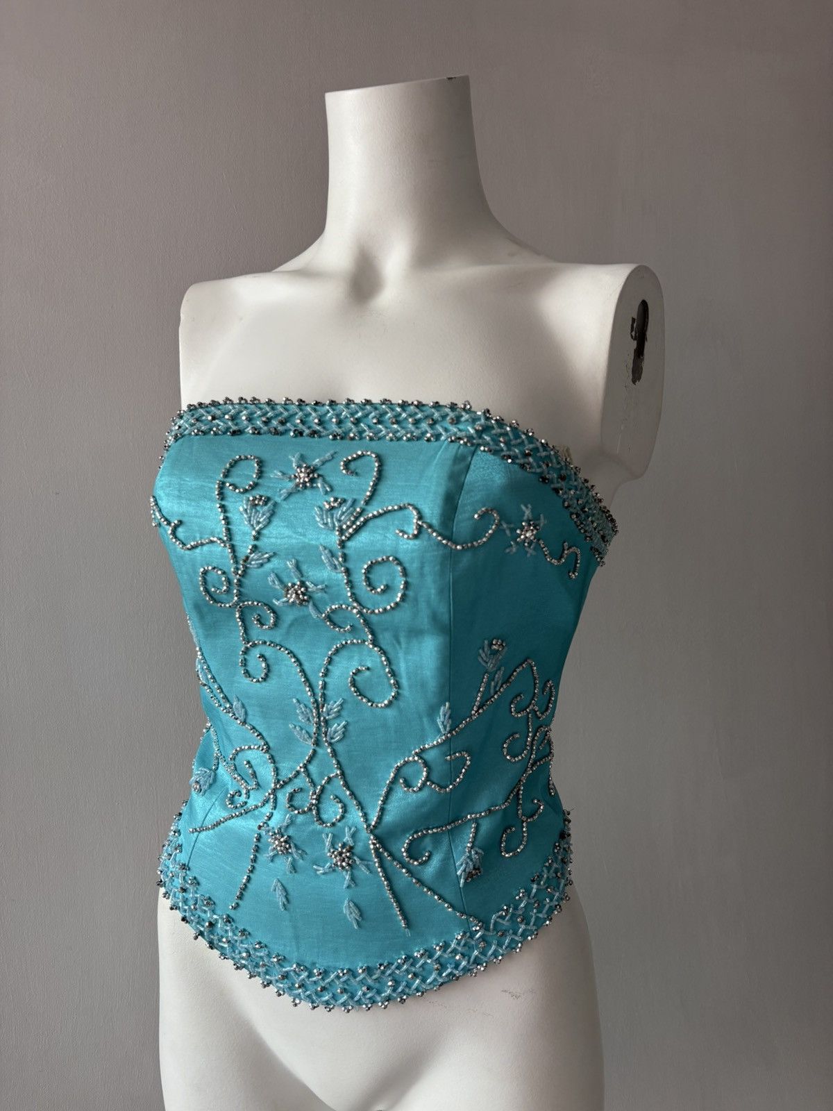 Vintage Vintagw bustier Size M / US 6-8 / IT 42-44 - 12 Thumbnail