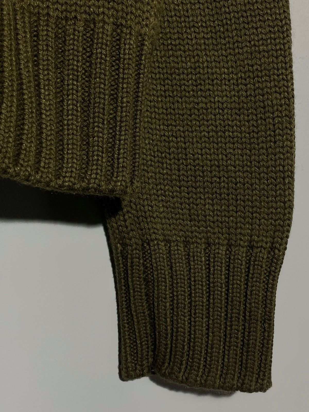 Gucci Gucci Knit Turtleneck Sweater Khaki Green Men’s Size S Size US S / EU 44-46 / 1 - 5 Thumbnail