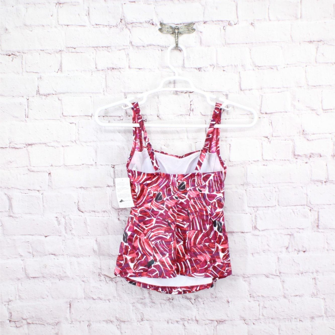 L.L. Bean LL Bean Mix & Match Swimwear Square Neck Tankini Top Size M / US 6-8 / IT 42-44 - 6 Thumbnail