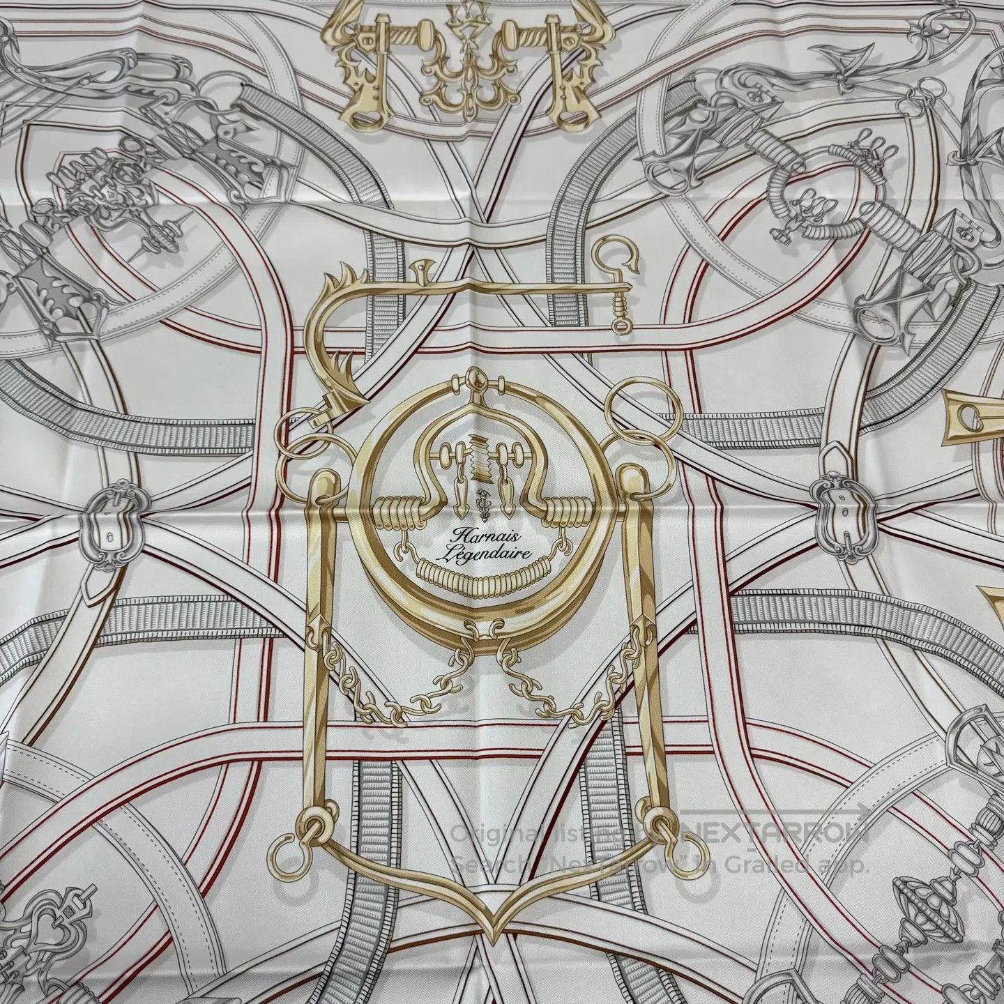 Hermes Hermes The legendary saddle bridle and silk scarf| Size ONE SIZE - 3 Thumbnail