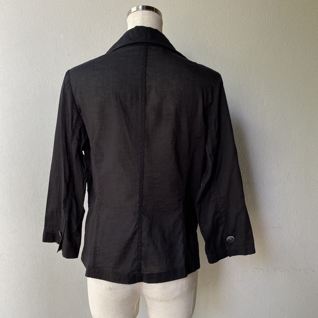 Sunao Kuwahara Sunao Kuwahara Soft Black Blazer Size M / US 6-8 / IT 42-44 - 10 Thumbnail