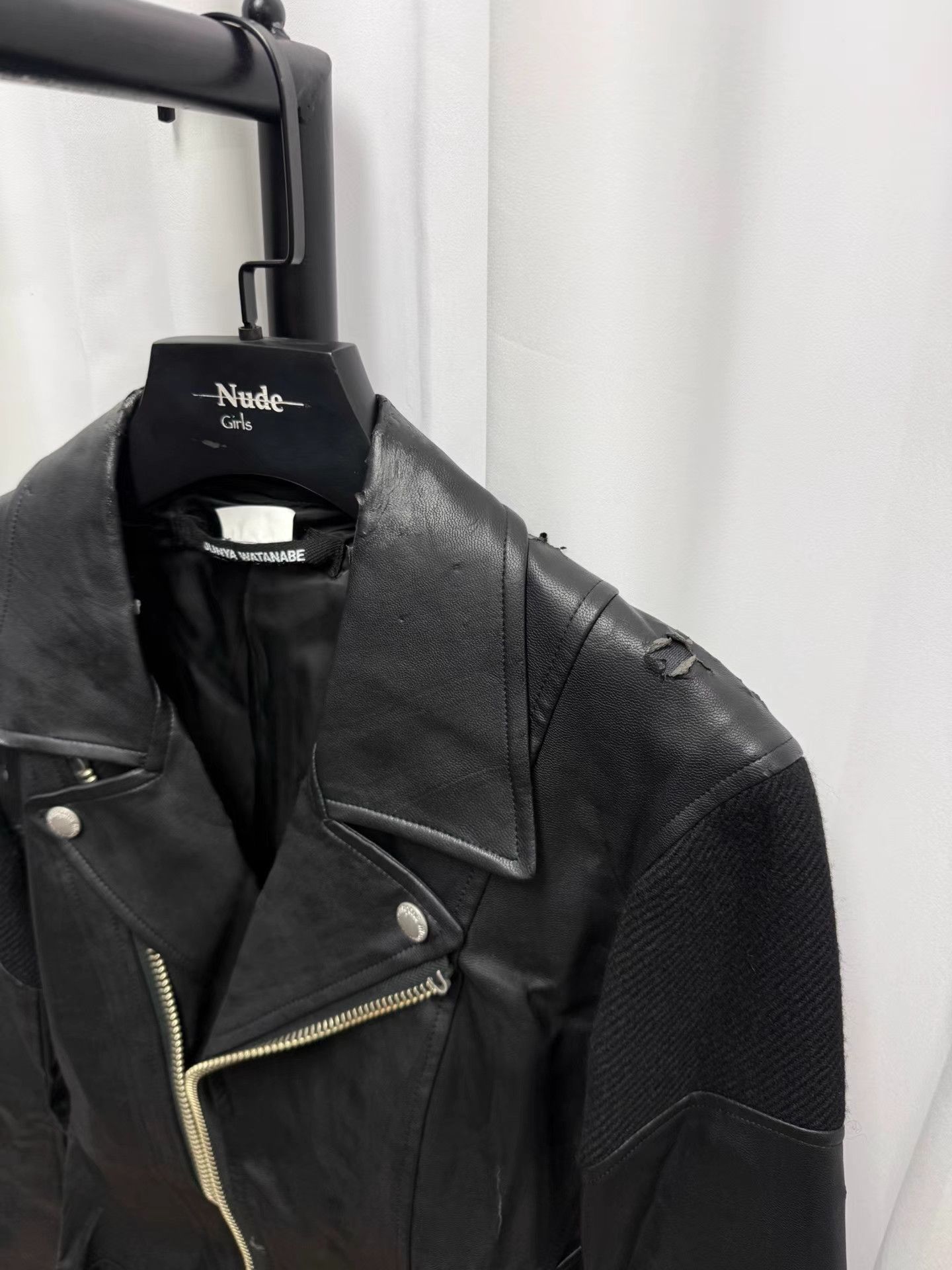 Junya Watanabe Junya Watanabe Irregular Panel Leather Jacket K20 Size US XS / EU 42 / 0 - 4 Thumbnail