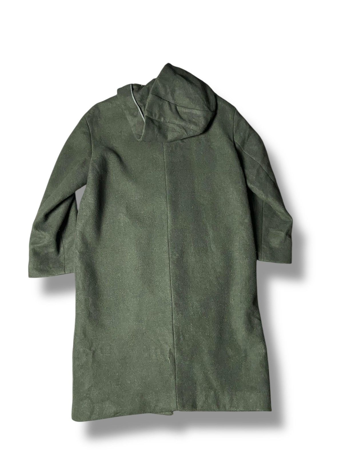 Hamilton Vintage Hamilton Lambswool Hooded Long Jacket (157) Size US XXS / EU 40 - 4 Thumbnail