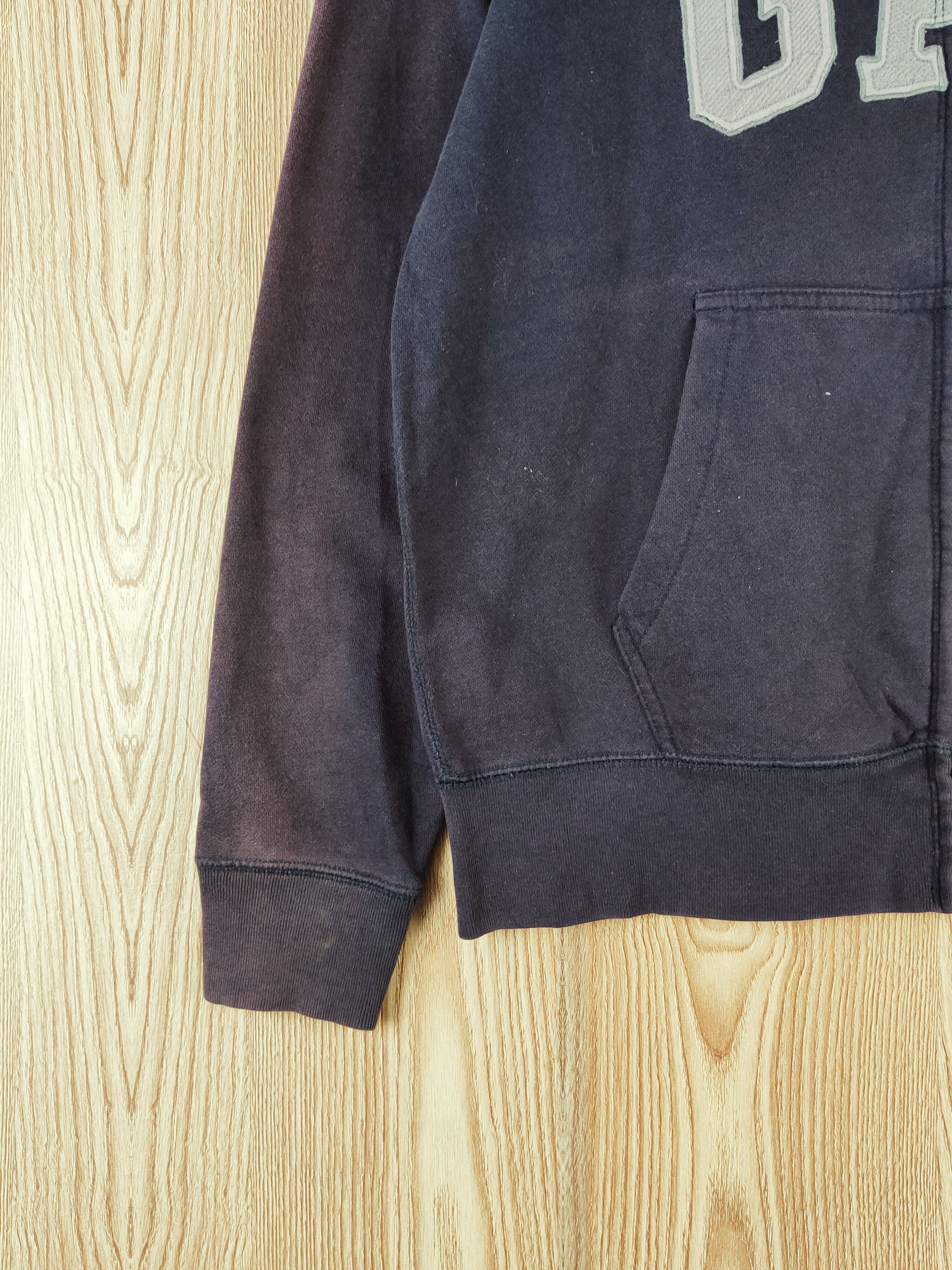 Gap Gap Navy Faded Hoodie Sweaters #W051 Size US S / EU 44-46 / 1 - 4 Thumbnail