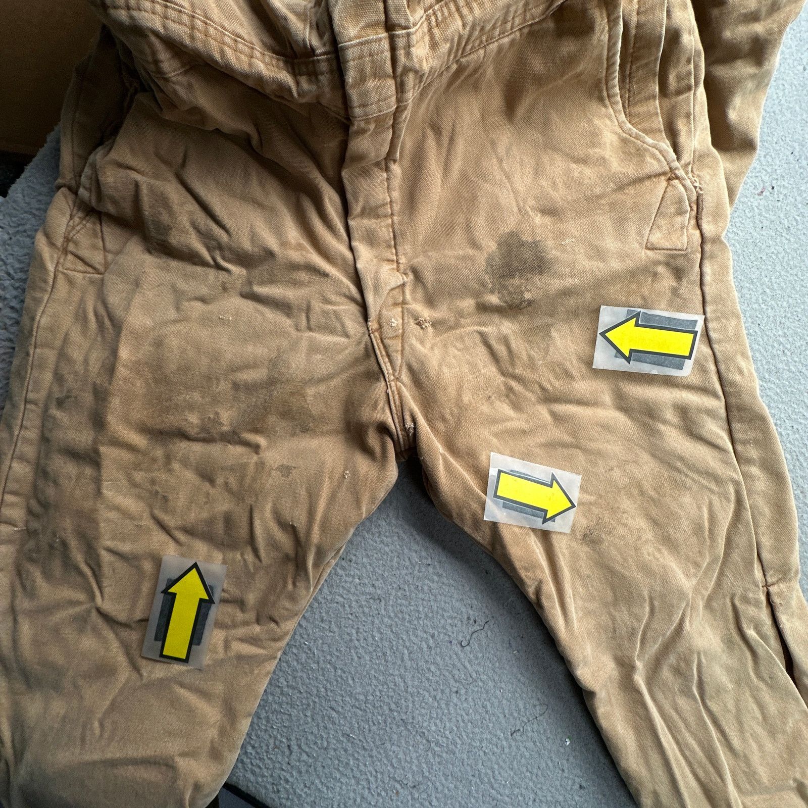 Walls Vintage Walls Blizzard Pruf Duck Canvas Coveralls Pant Large Size US L / EU 52-54 / 3 - 7 Thumbnail