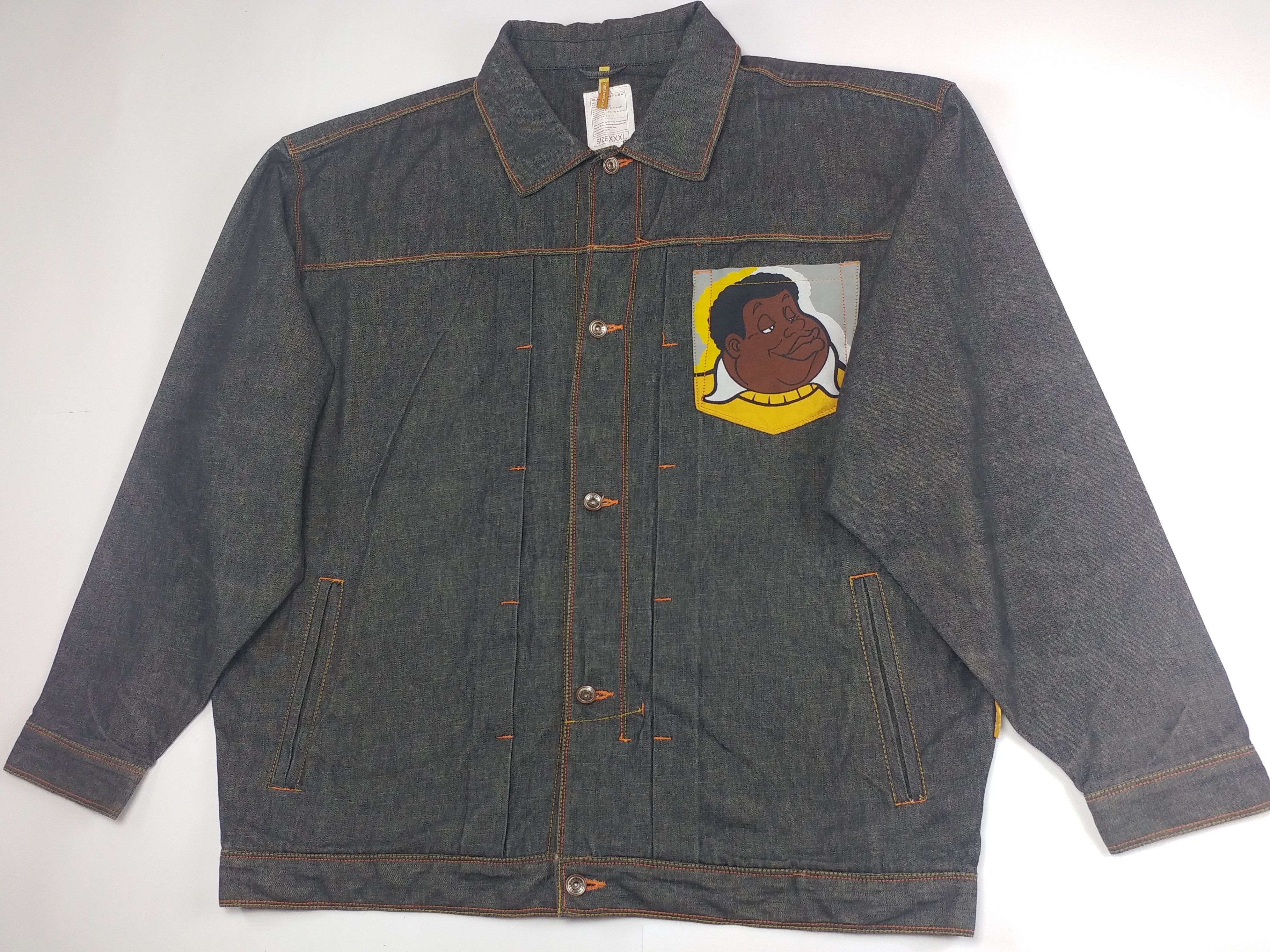 Fubu Platinum Fubu jacket, Fat Albert denim 90s hip-hop 1990s 3XL Size US XXL / EU 58 / 5 - 4 Thumbnail