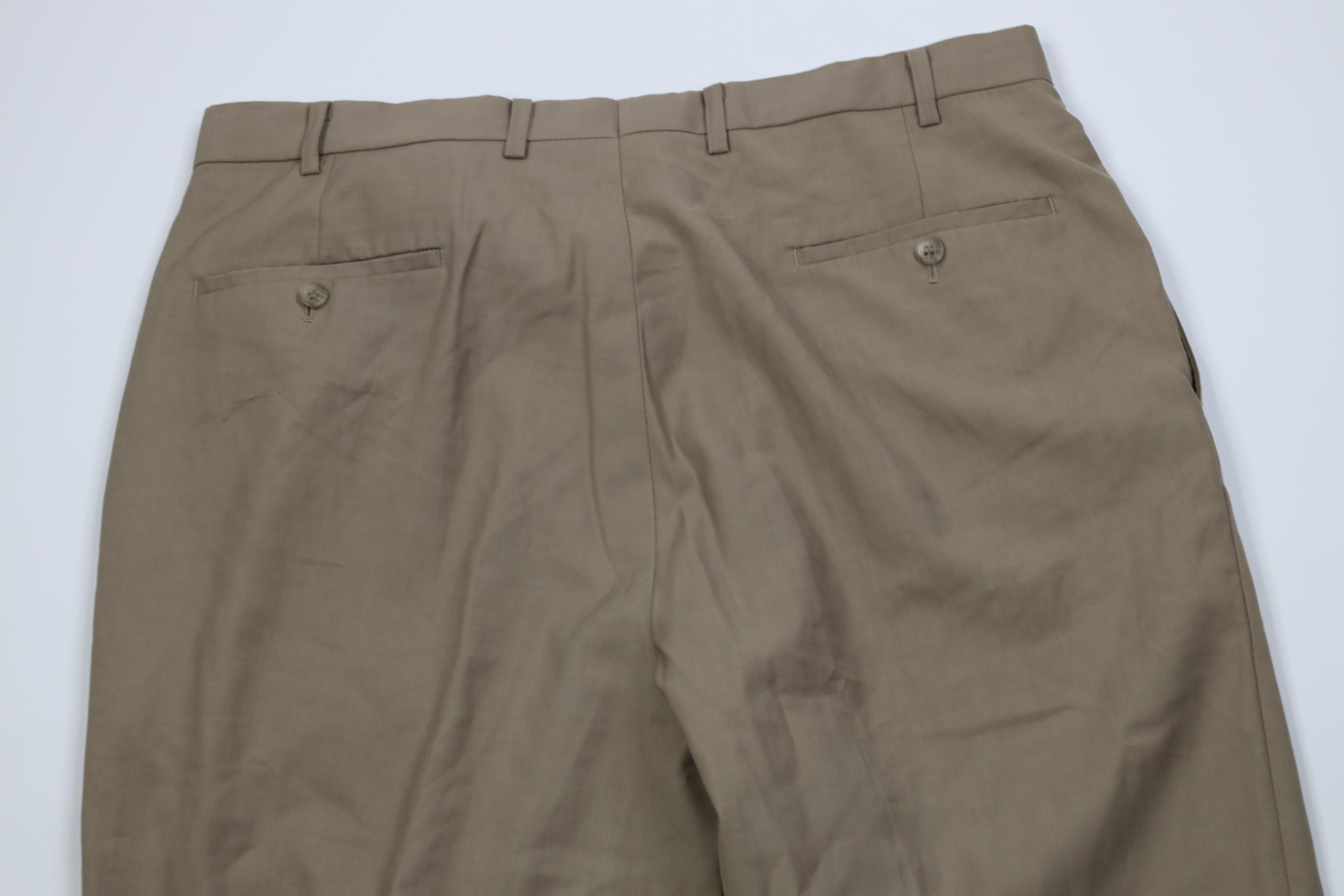 Polo Ralph Lauren Vintage 90s Ralph Lauren Distressed Wide Leg Chino Pants Size US 36 / EU 52 - 13 Thumbnail
