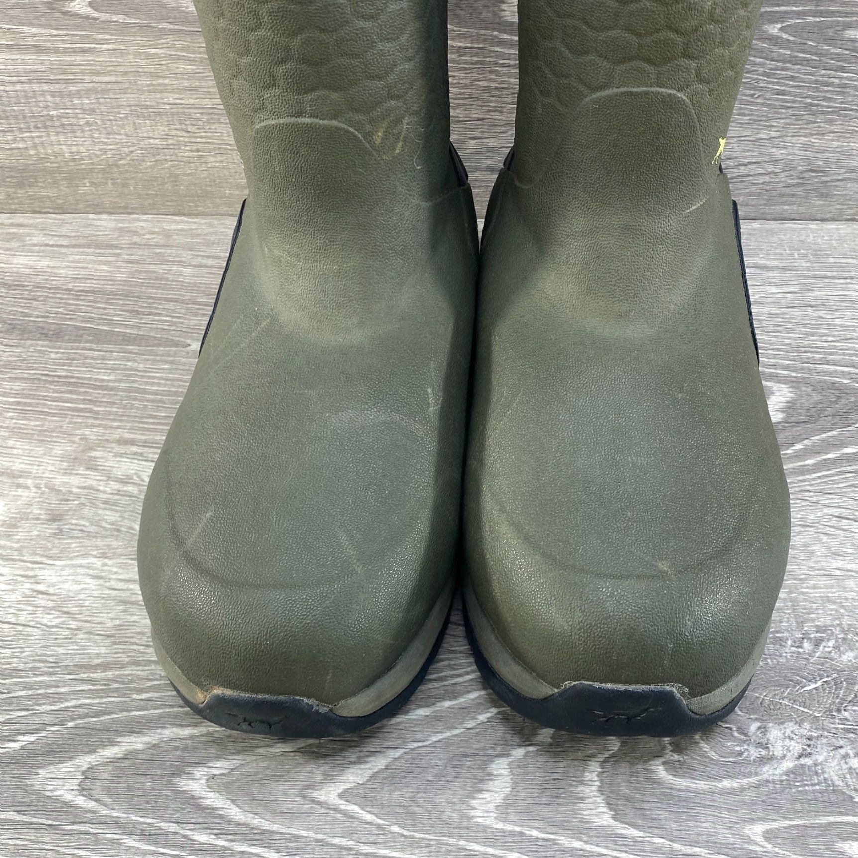 Vintage Irish Setter MudTrek Waterproof Insulated Rubber Boots Camo Hunting Unisex Adults Mens 4 Womens 6 Green Camo Boots Size US 5.5 / IT 35.5 - 5 Thumbnail