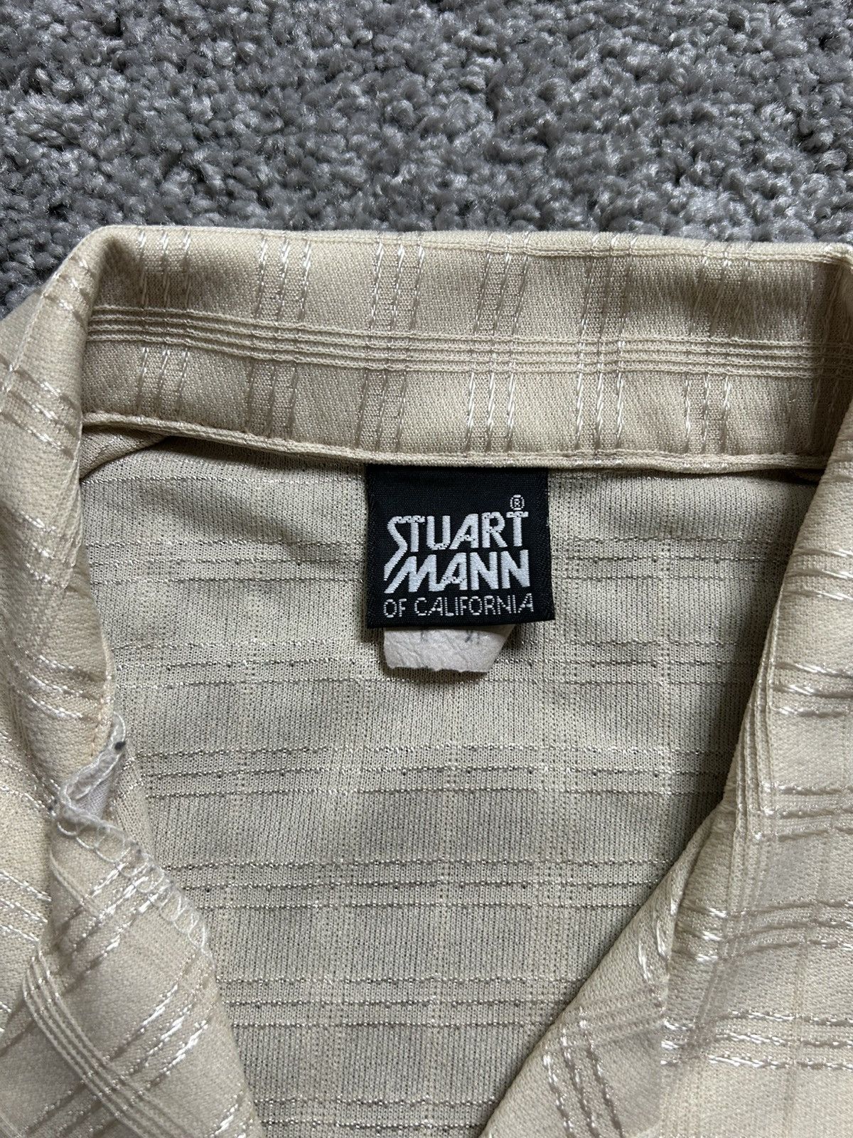 Vintage Vintage 70s Button Up Shirt Stuart Mann California Size US L / EU 52-54 / 3 - 6 Thumbnail