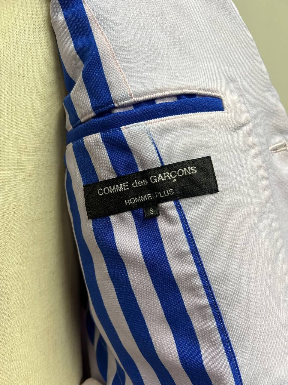 Comme des Garcons Homme Plus SS23 Comme Des Garcons Homme Plus 4 Sleeve Boned Hem Jacket Size US S / EU 44-46 / 1 - 7 Thumbnail