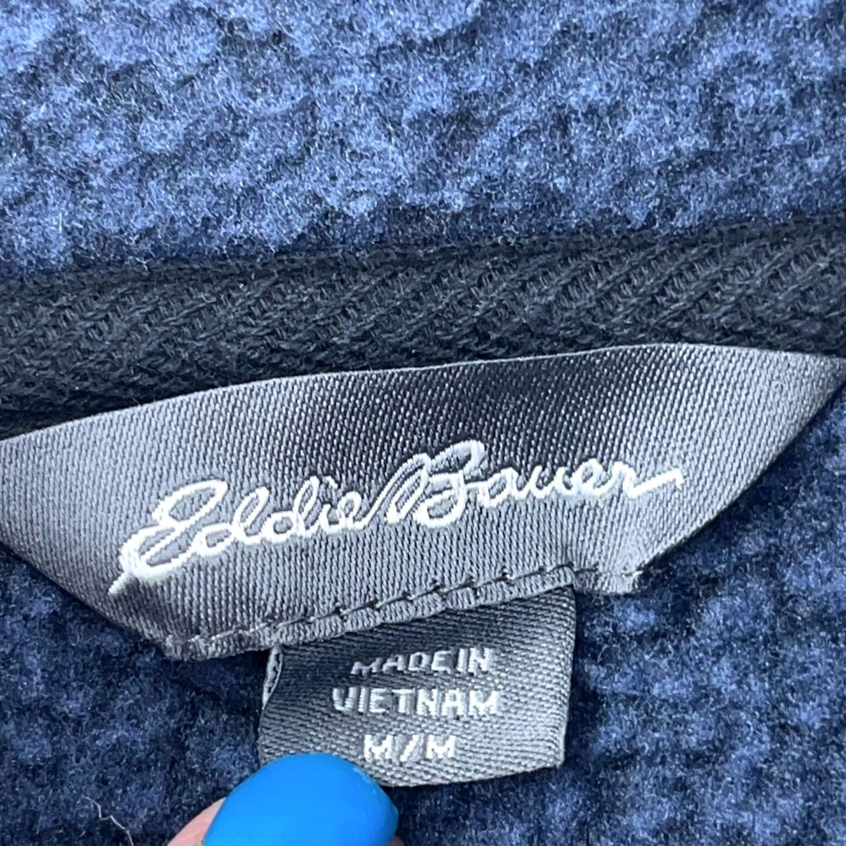 Eddie Bauer Eddie Bauer Sweater Men M Blue 1/4 Zip Pullover Knit Classic Modern Regular Fit Lightweight All Seasons Size US M / EU 48-50 / 2 - 3 Thumbnail