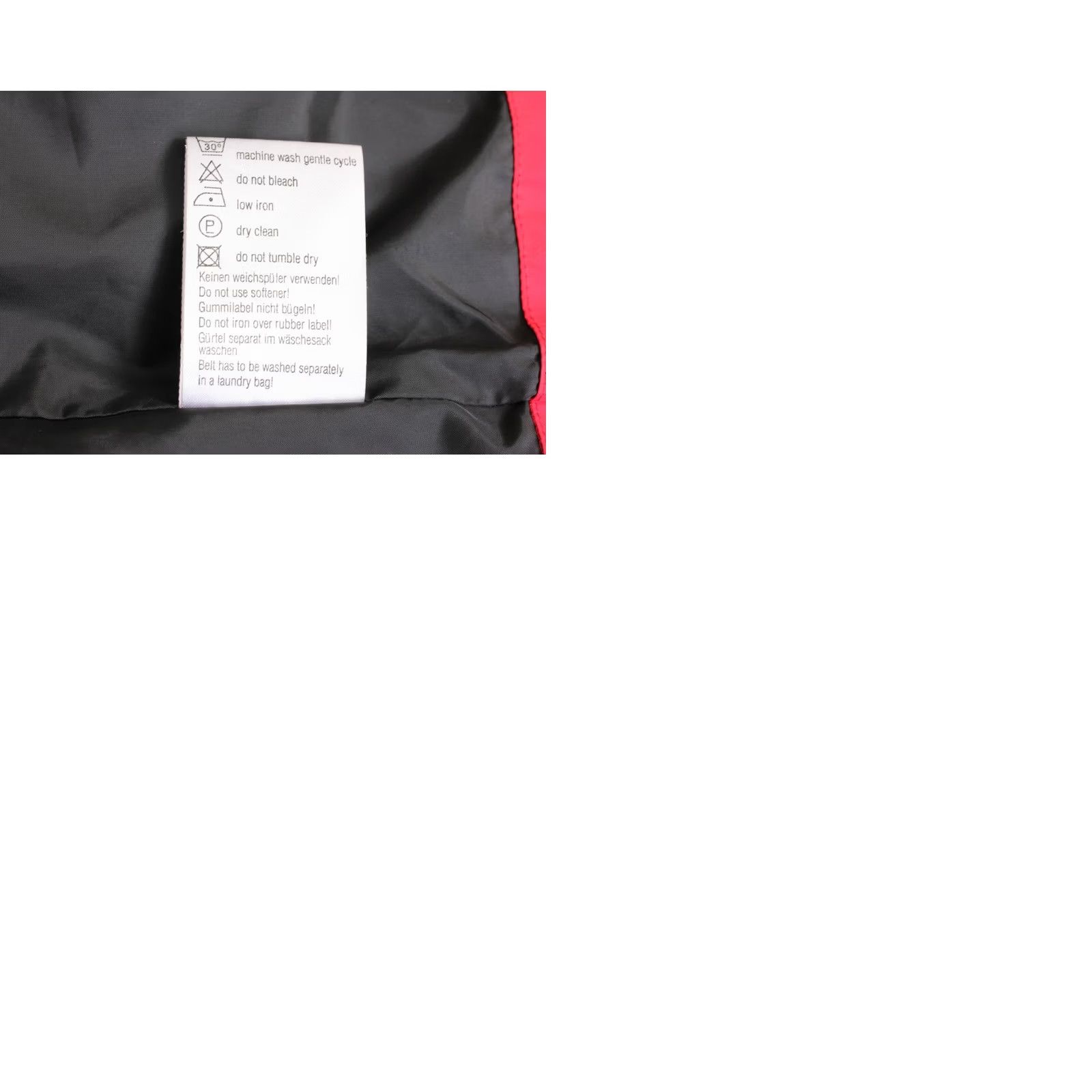 Bogner VINTAGE Bogner Ski Jacket Women 36 Hooded Padded Red MJ2837 Size XS / US 0-2 / IT 36-38 - 9 Thumbnail