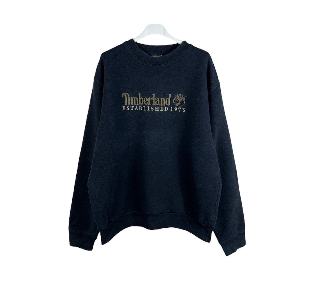 Timberland × Vintage Vintage Timberland y2k big logo embroidered sweatshirt crew Size US M / EU 48-50 / 2 - 1 Thumbnail
