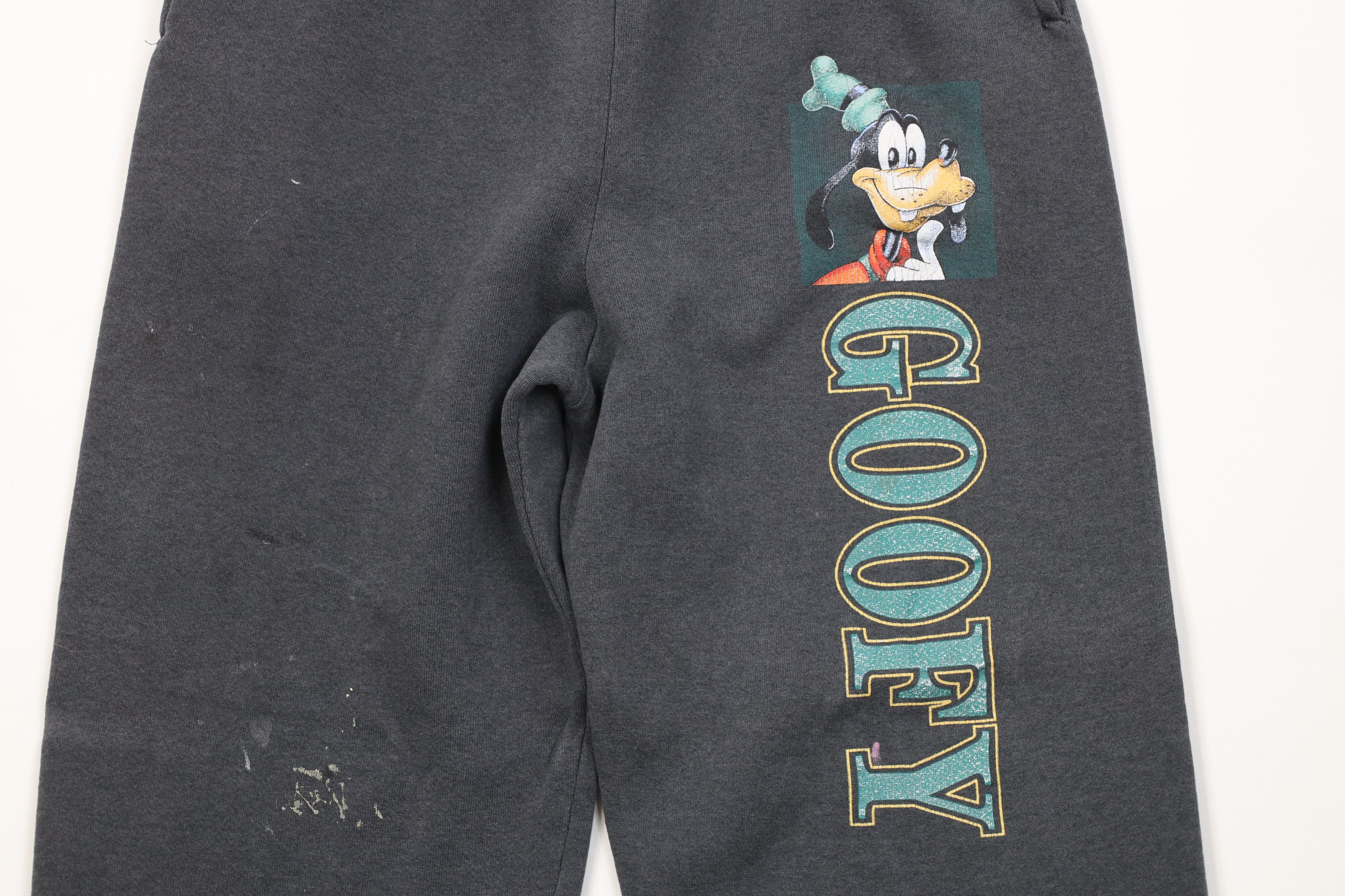 Disney Vintage 90s Disney Goofy Heavy Sweatpants Joggers Pants Size US 34 / EU 50 - 3 Thumbnail