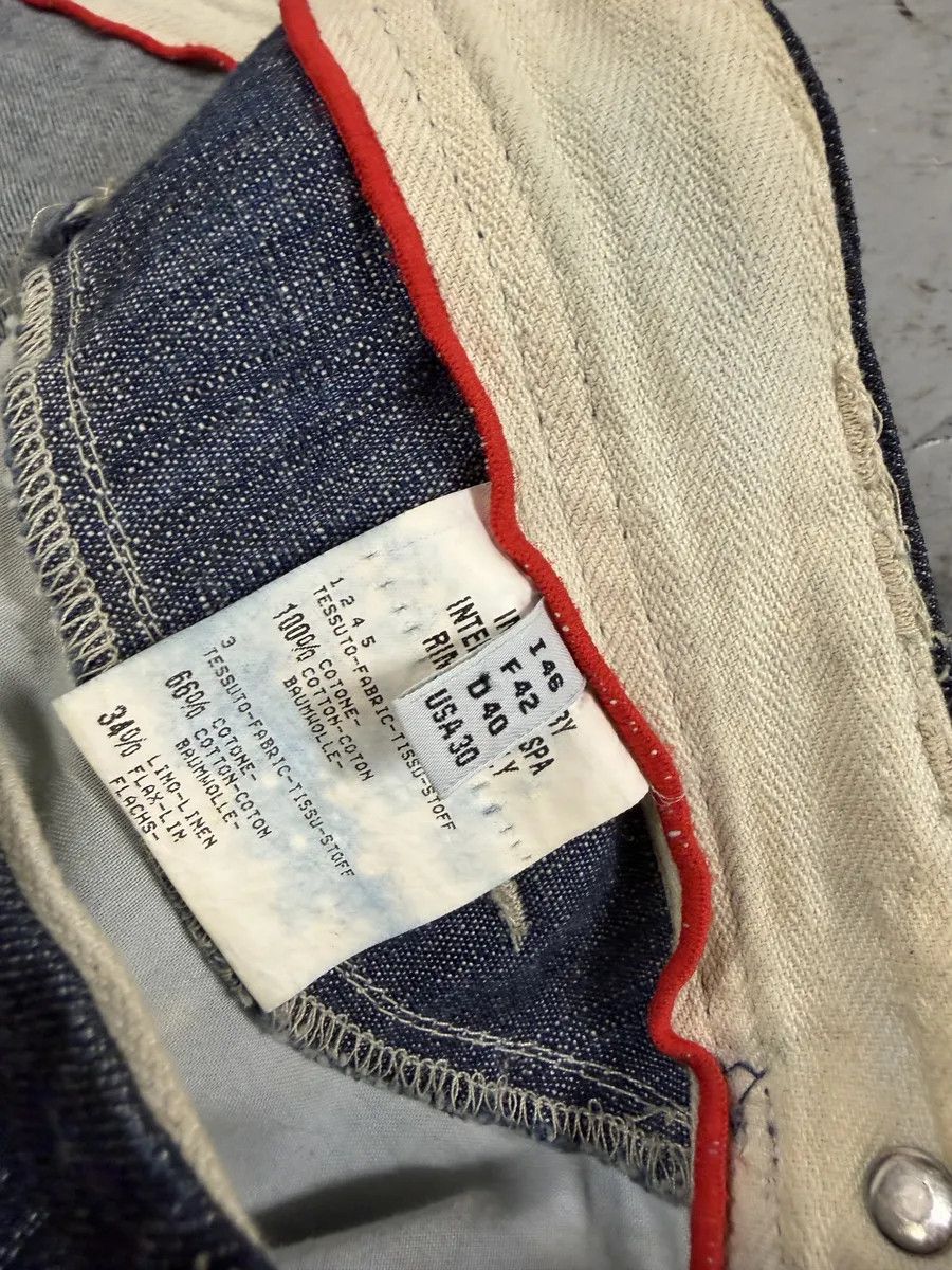 Marithe + Francois Girbaud 2000s Marithé + François Girbaud Navy Denim Jeans Size US 32 / EU 48 - 7 Thumbnail