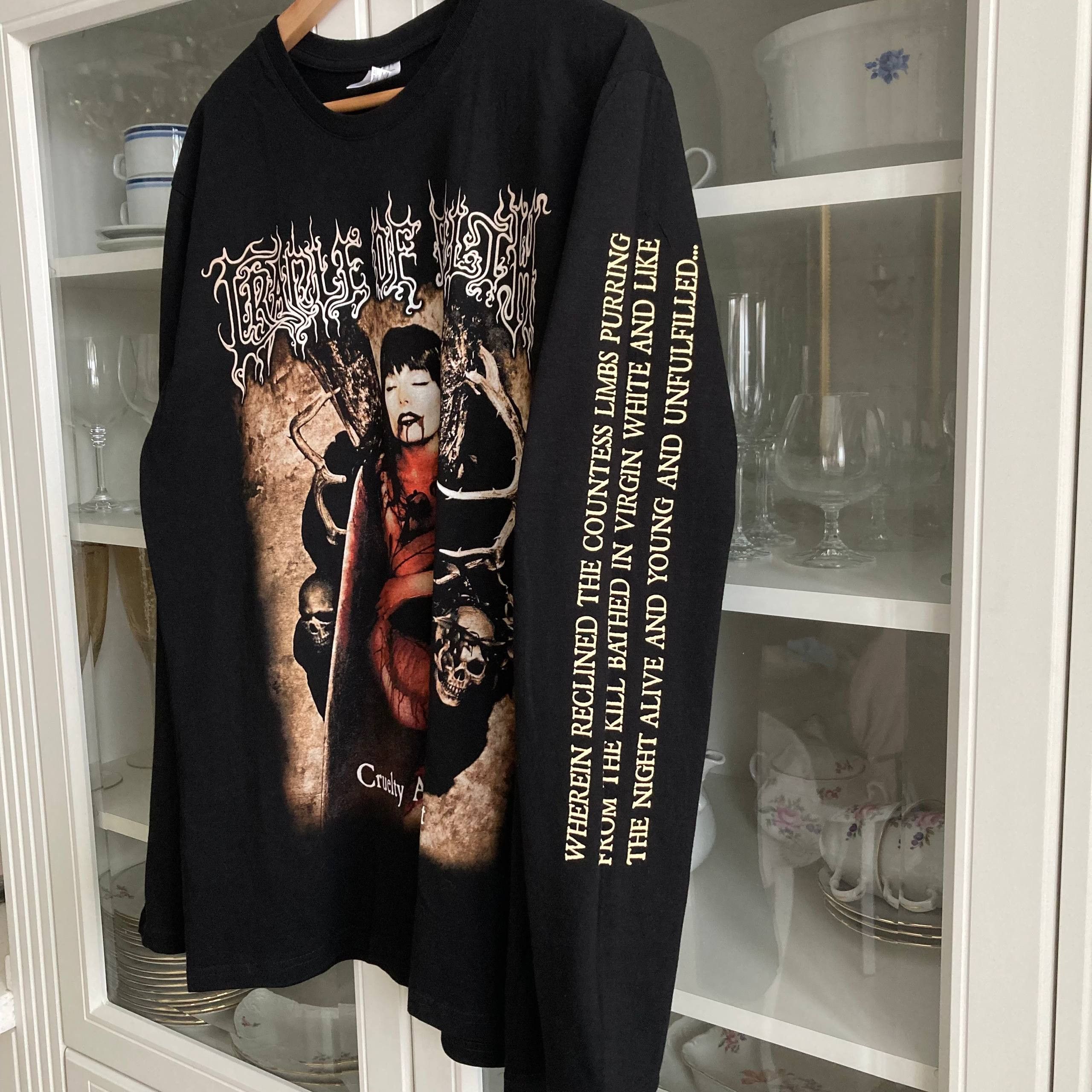 Band Tees Long Sleeve Cradle of Filth - Cruelty And The Beast Size US L / EU 52-54 / 3 - 3 Thumbnail