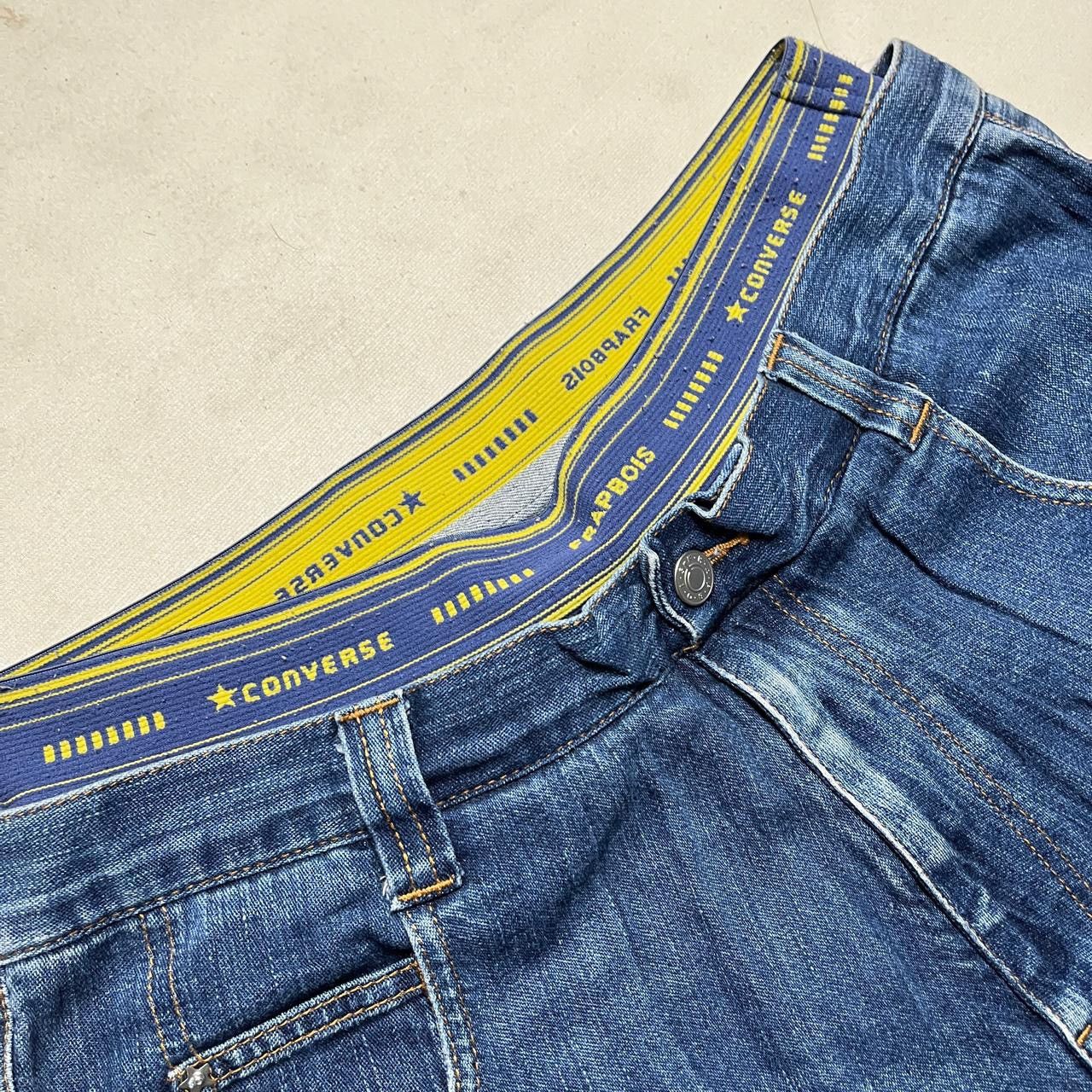 Frapbois Converse x frapbois by isseymiyake denim pants Size US 32 / EU 48 - 9 Thumbnail