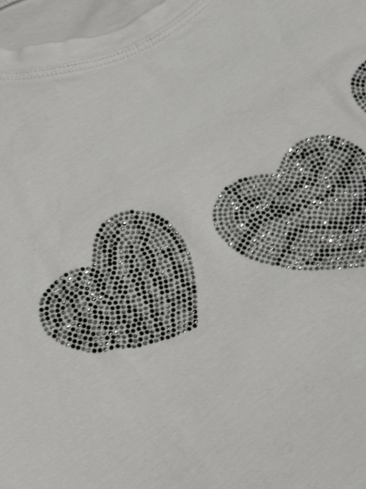 Vintage Vintage Evidence Rhinestone T Shirt Size S / US 4 / IT 40 - 4 Thumbnail