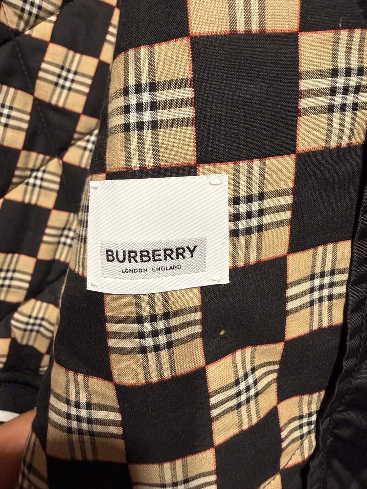 Burberry Burberry Quilted Diamond Varsity Bomber Jacket Size US M / EU 48-50 / 2 - 5 Thumbnail
